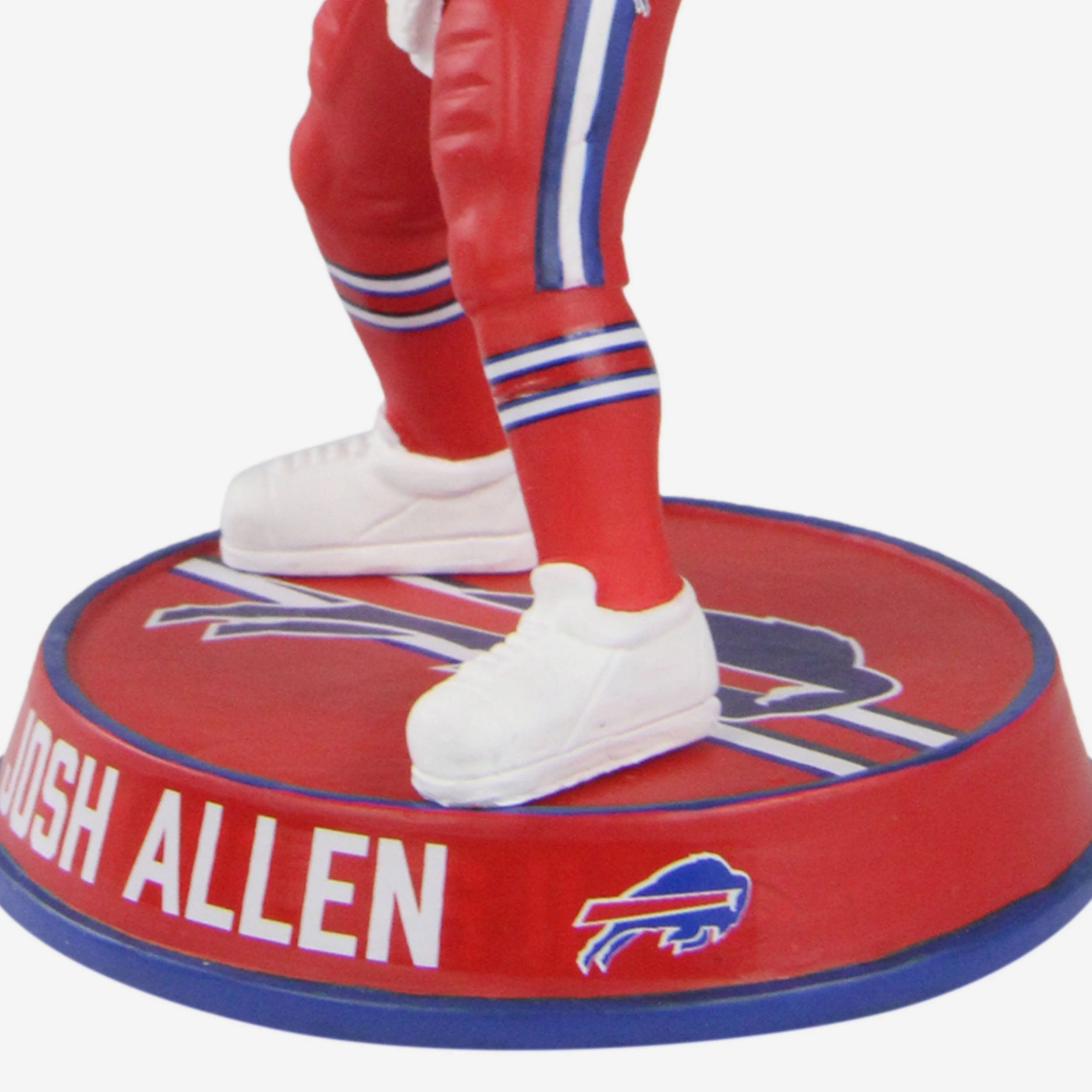 Josh Allen Buffalo Bills Action Pose Color Rush Variant Bighead Bobblehead - Image 3
