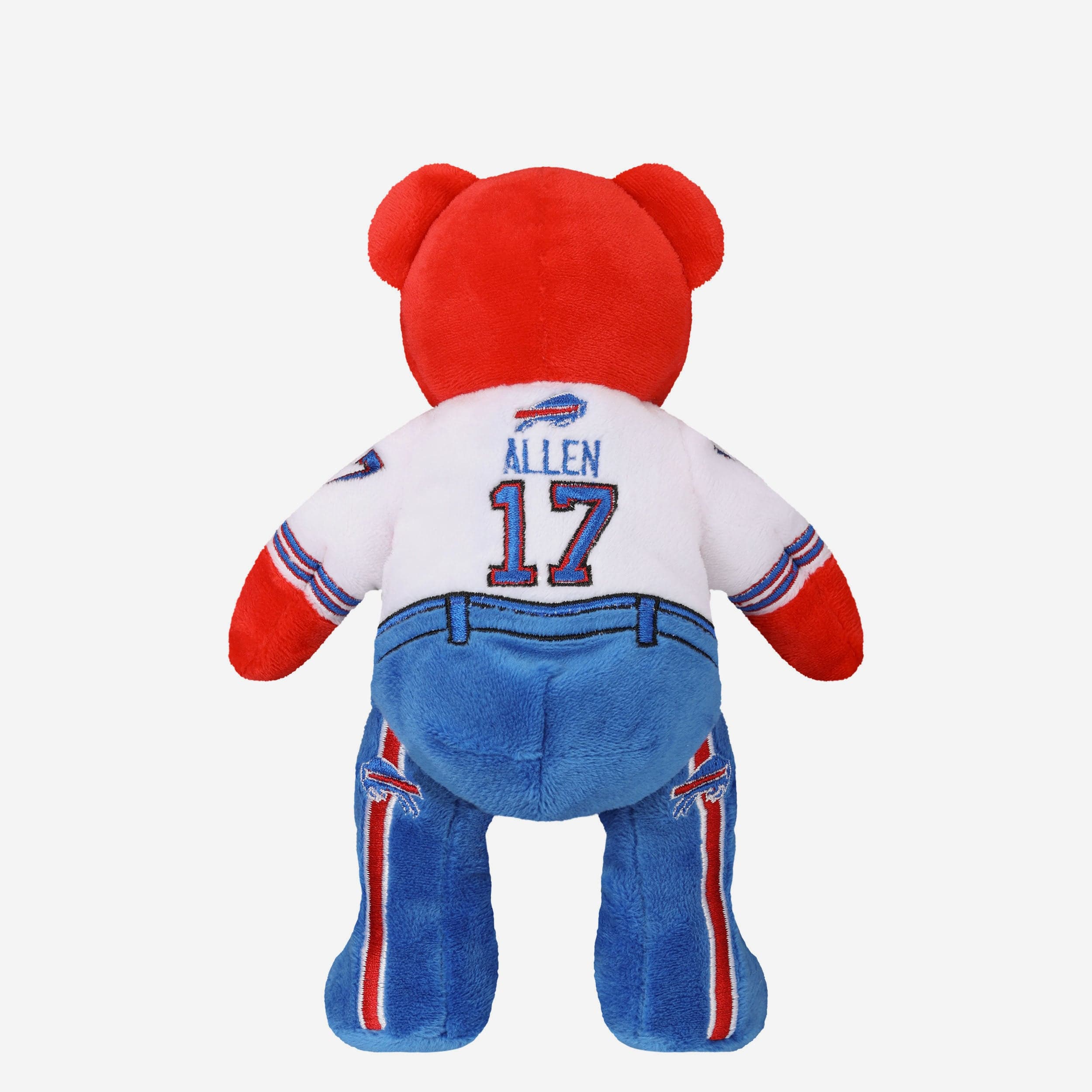 Josh Allen Buffalo Bills Away Uniform Team Beans Embroidered Player Bear - Image 2