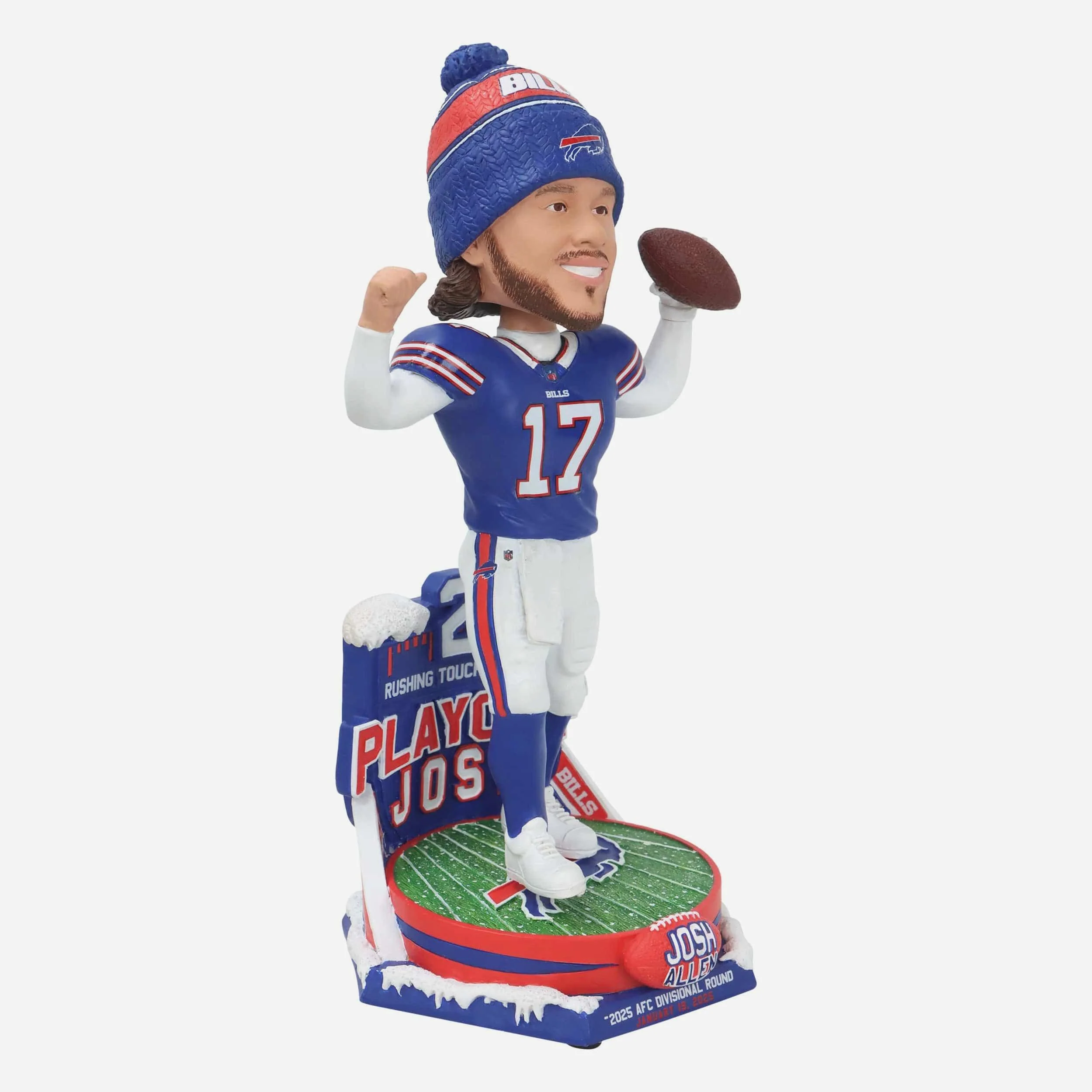 Josh Allen Buffalo Bills Divisional Round Gamebreaker Bobblehead - Image 4