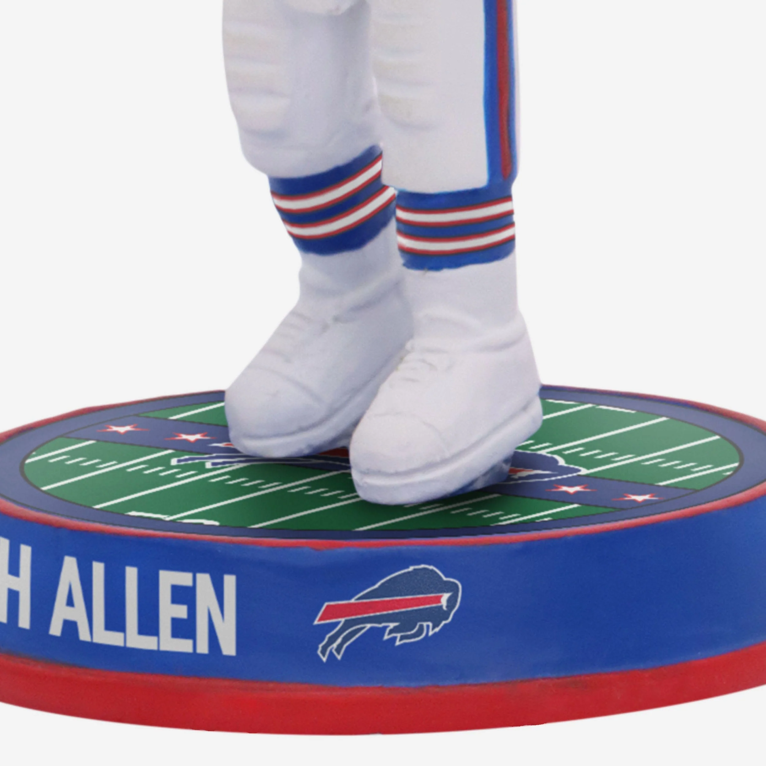 Josh Allen Buffalo Bills Field Stripe Mini Bighead Bobblehead - Image 3