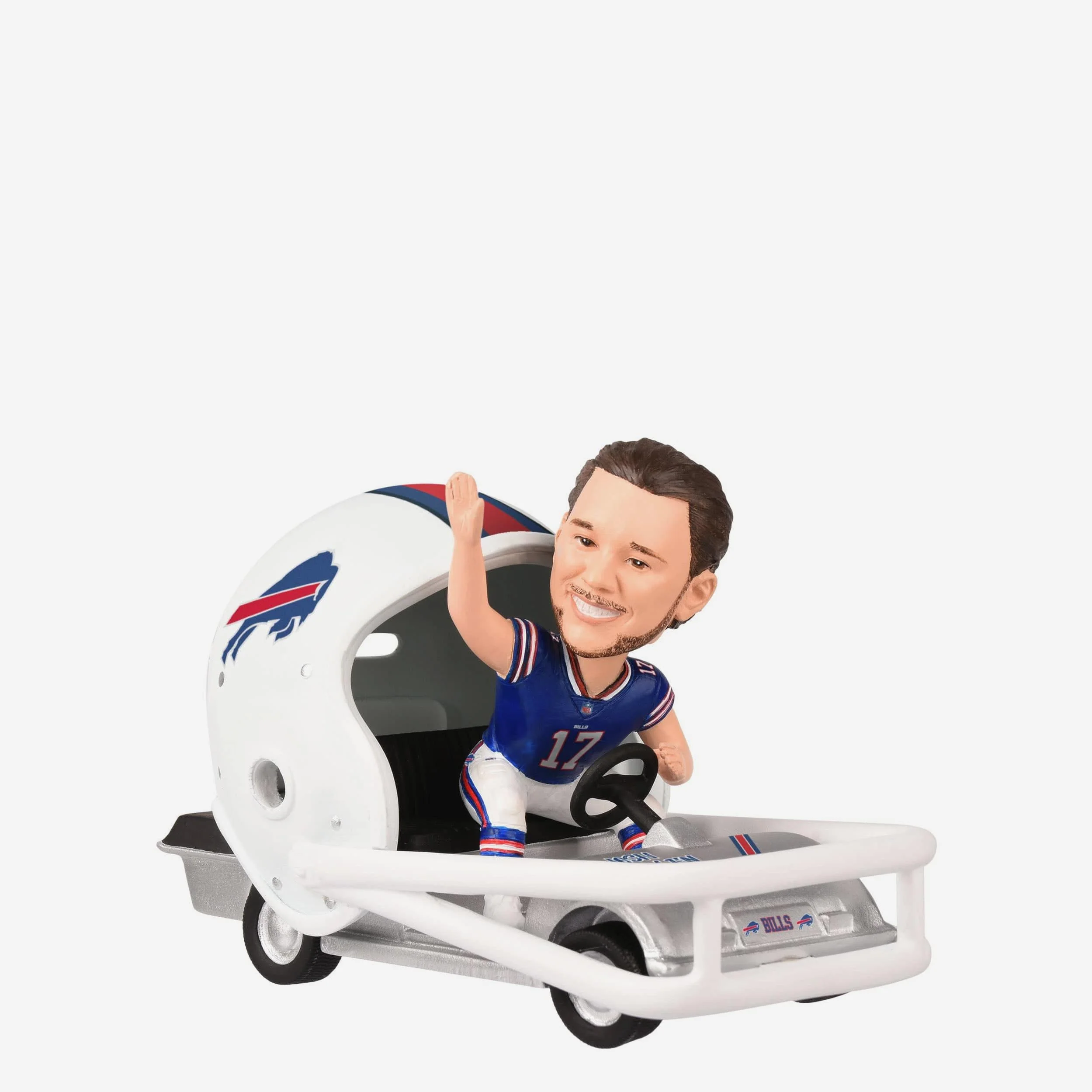 Josh Allen Buffalo Bills Helmet Cart Bobblehead