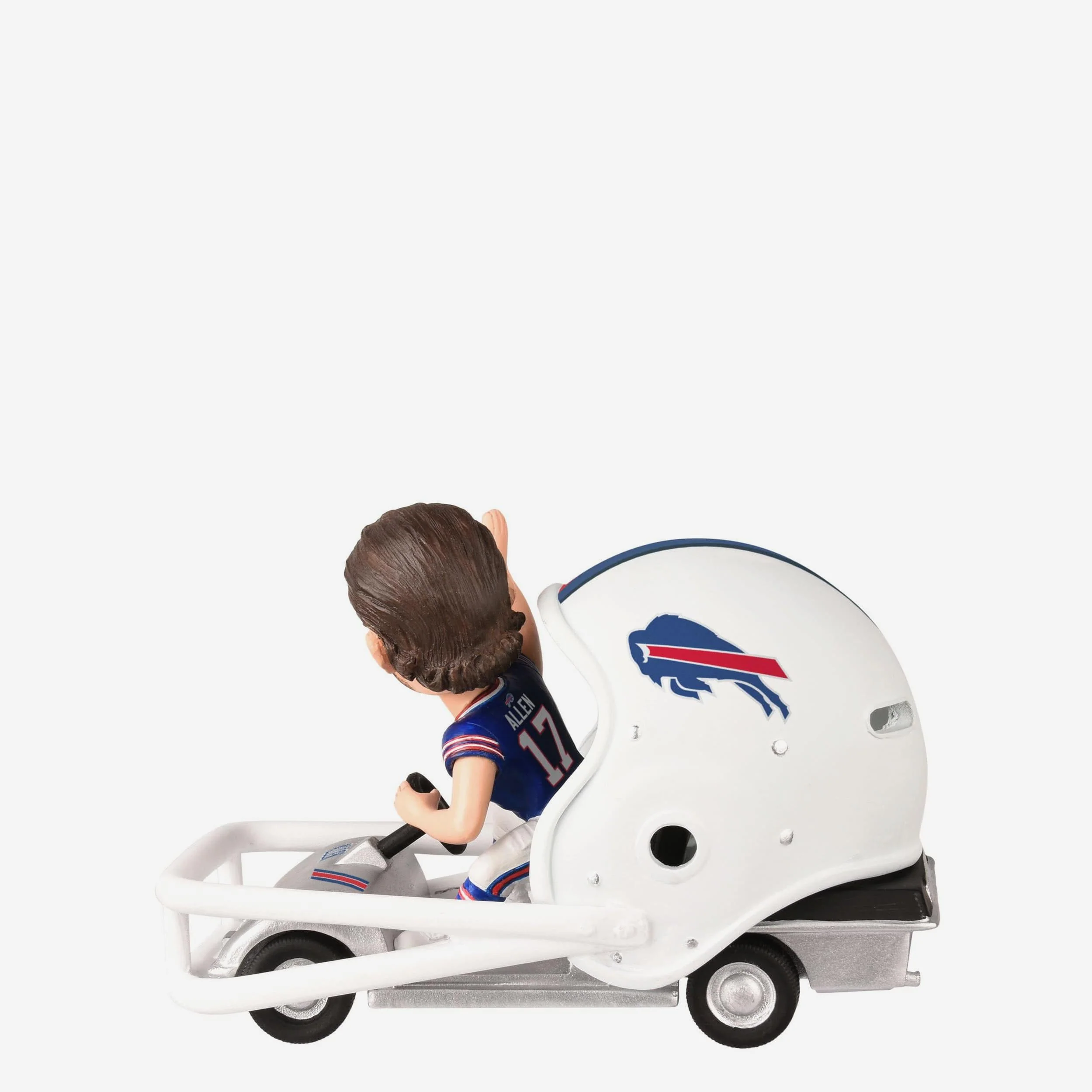 Josh Allen Buffalo Bills Helmet Cart Bobblehead - Image 5