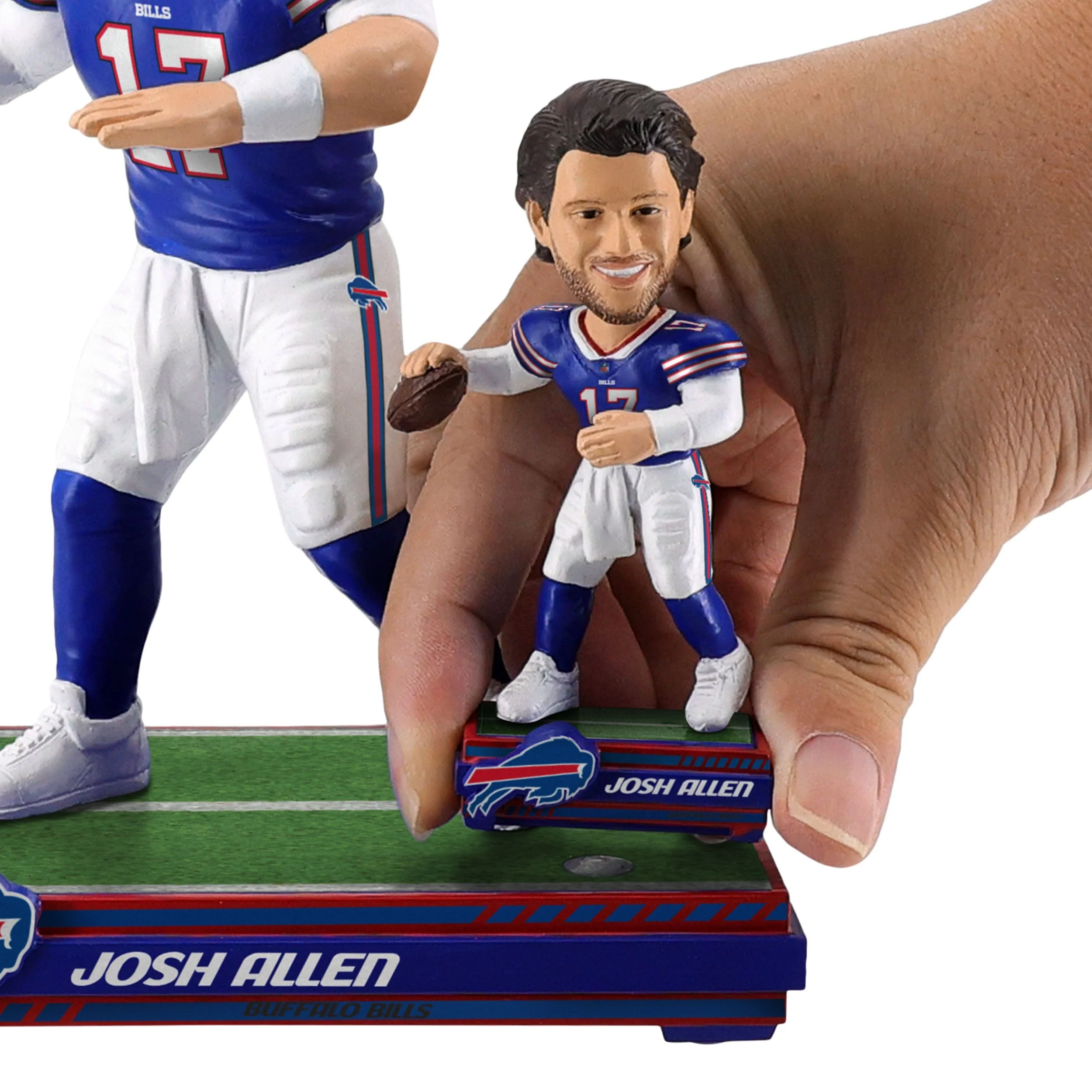 Josh Allen Buffalo Bills Magnetized Bobble Dubblz Bobblehead - Image 3