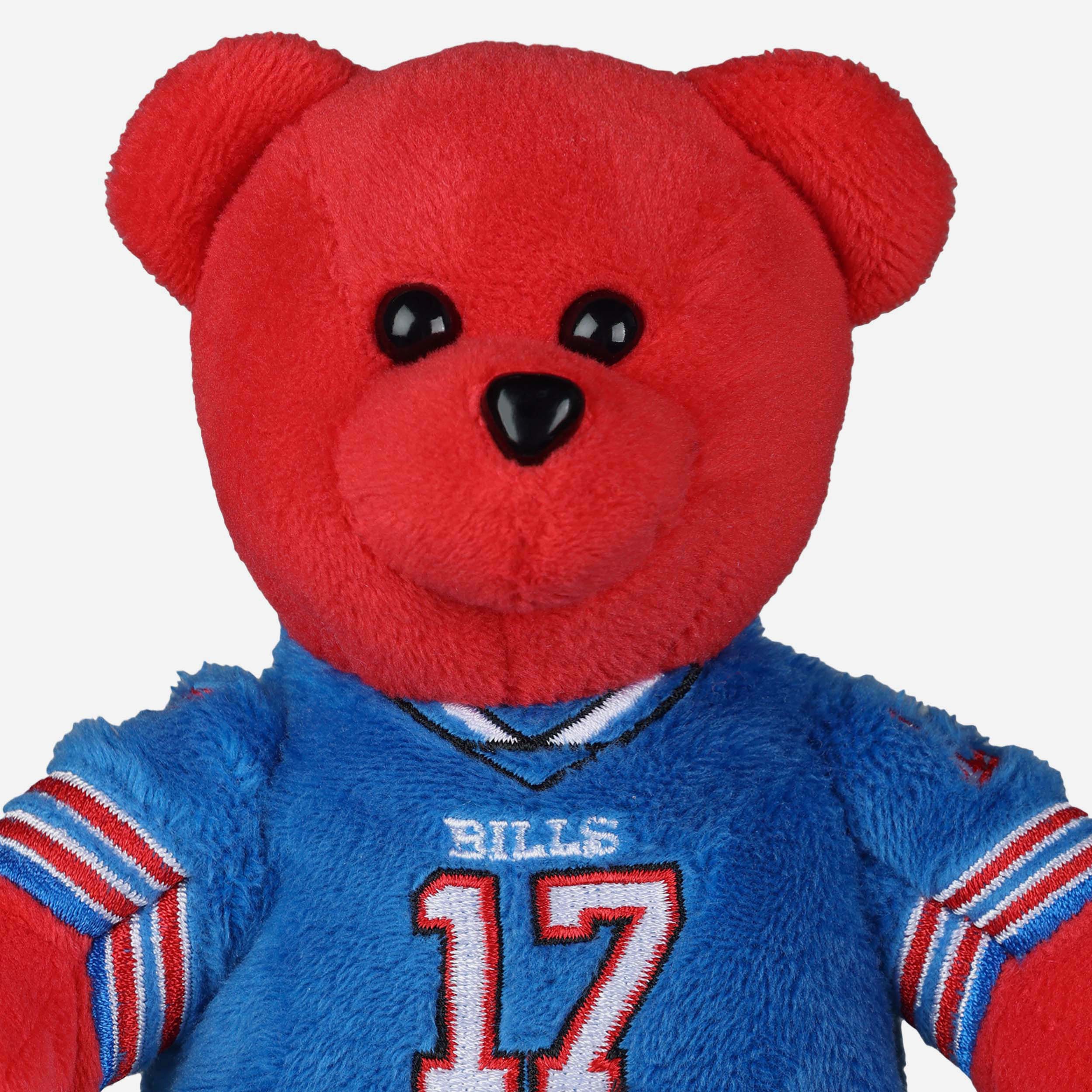 Josh Allen Buffalo Bills Team Beans Embroidered Player Bear - Image 2