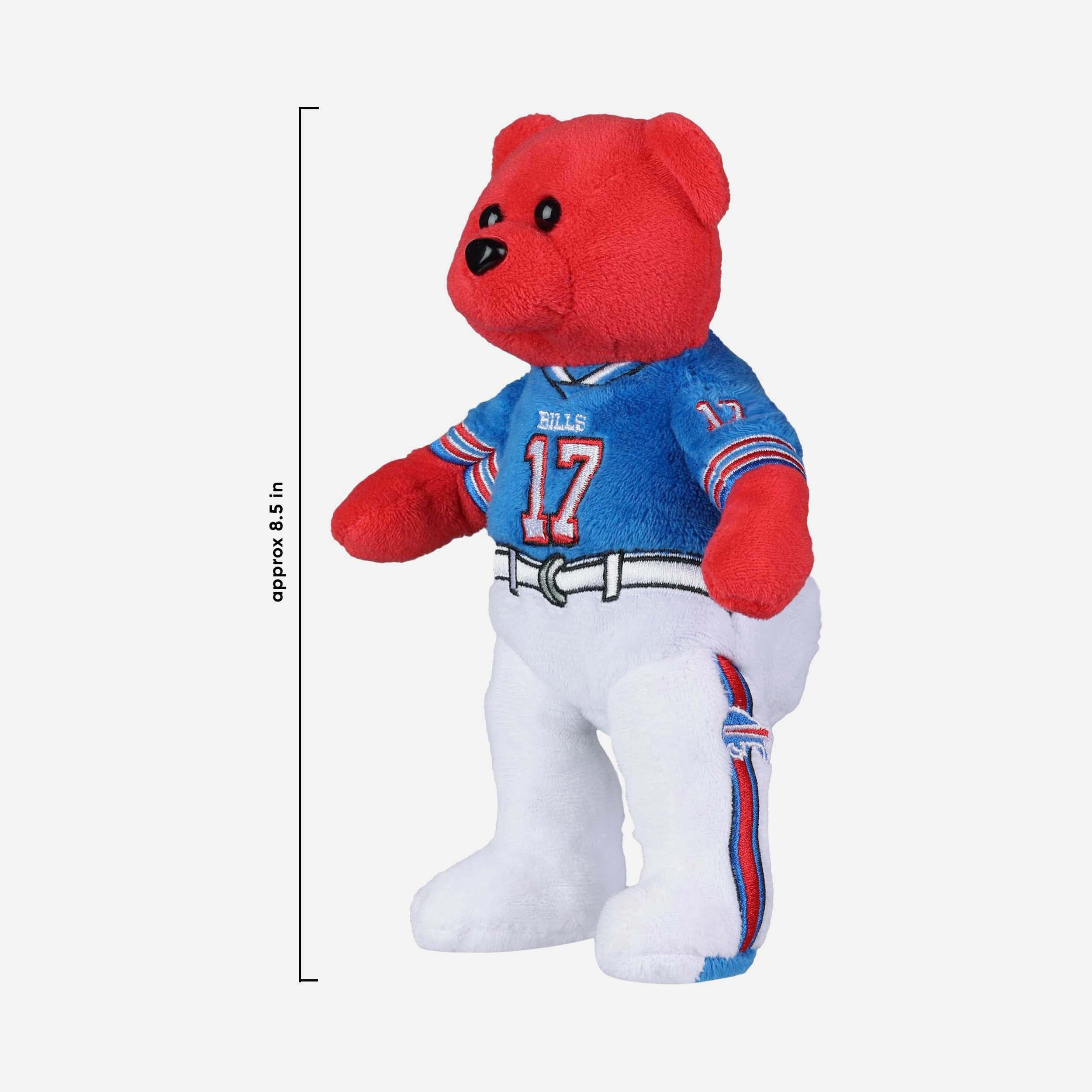Josh Allen Buffalo Bills Team Beans Embroidered Player Bear - Image 3