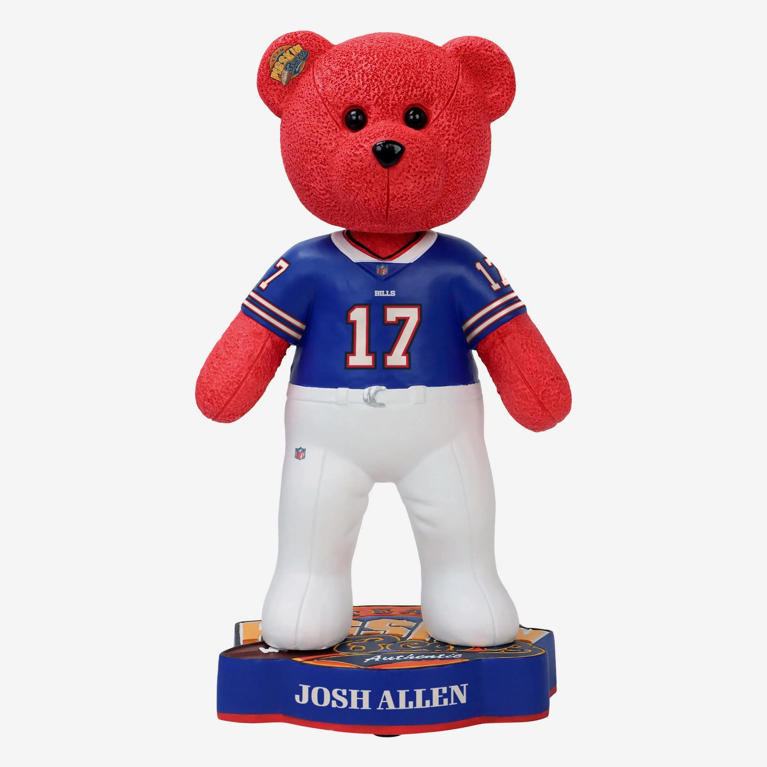Josh Allen Buffalo Bills Team Beans Player Bear Bobblehead