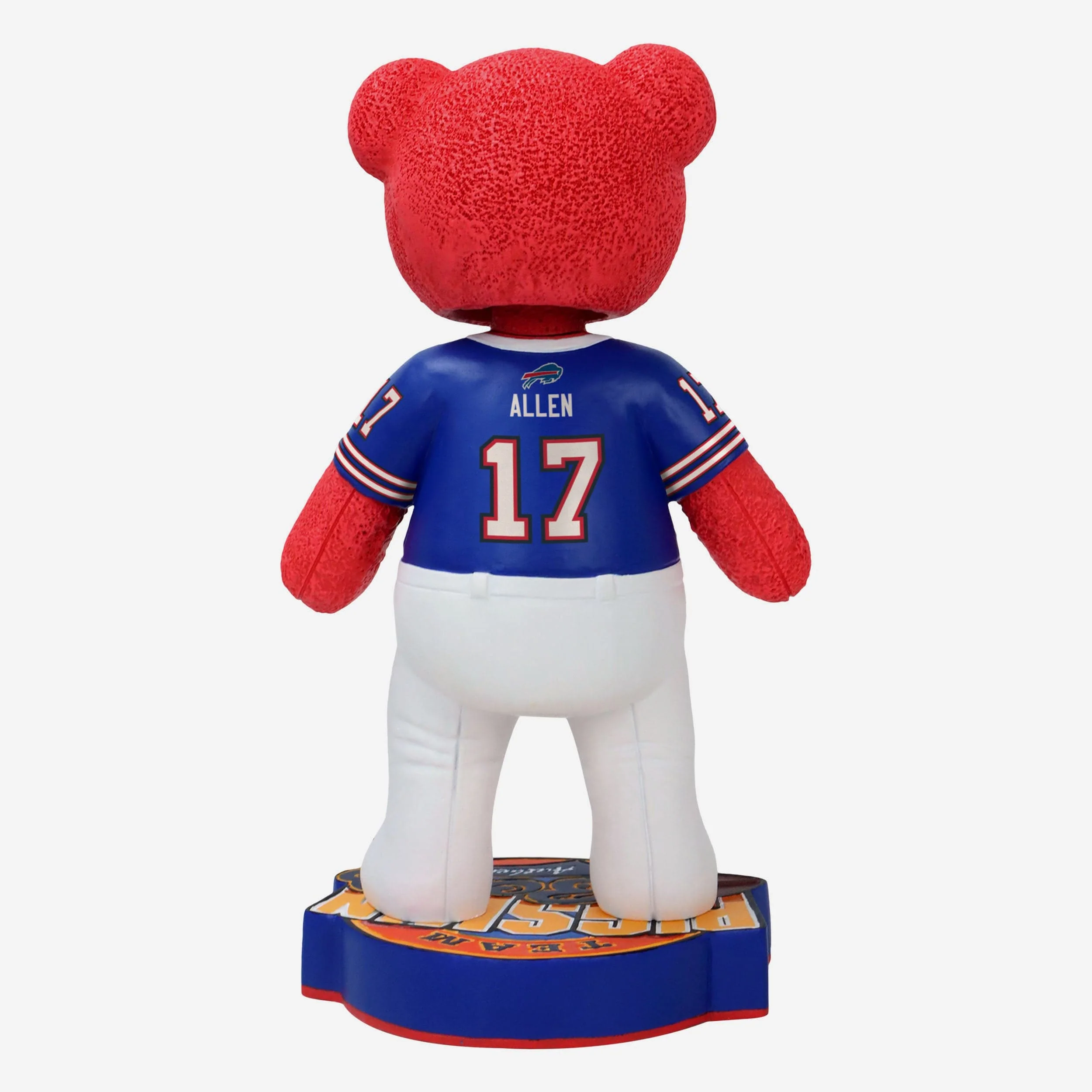 Josh Allen Buffalo Bills Team Beans Player Bear Bobblehead - Image 5