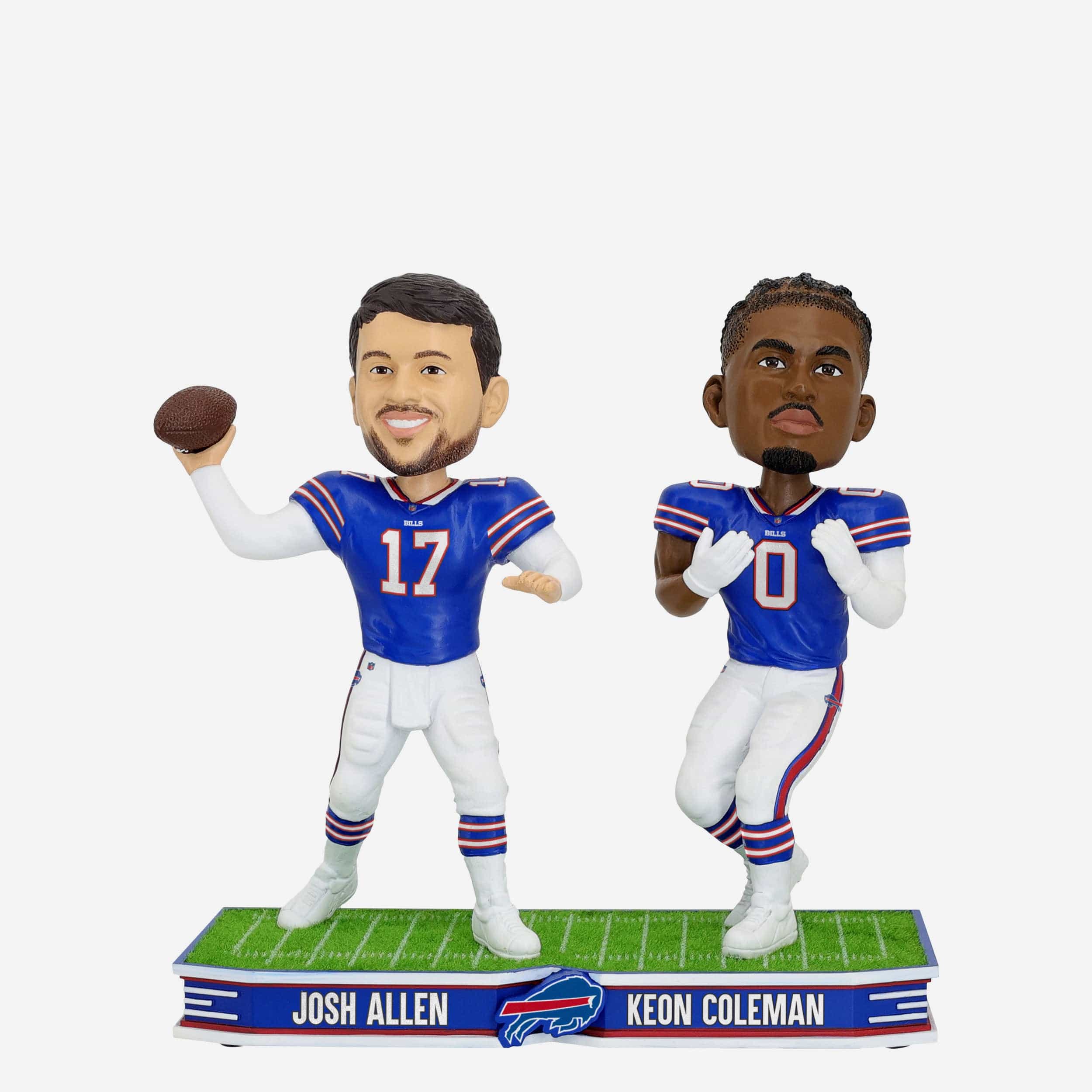Josh Allen & Keon Coleman Buffalo Bills Field Stars Dual Bobblehead