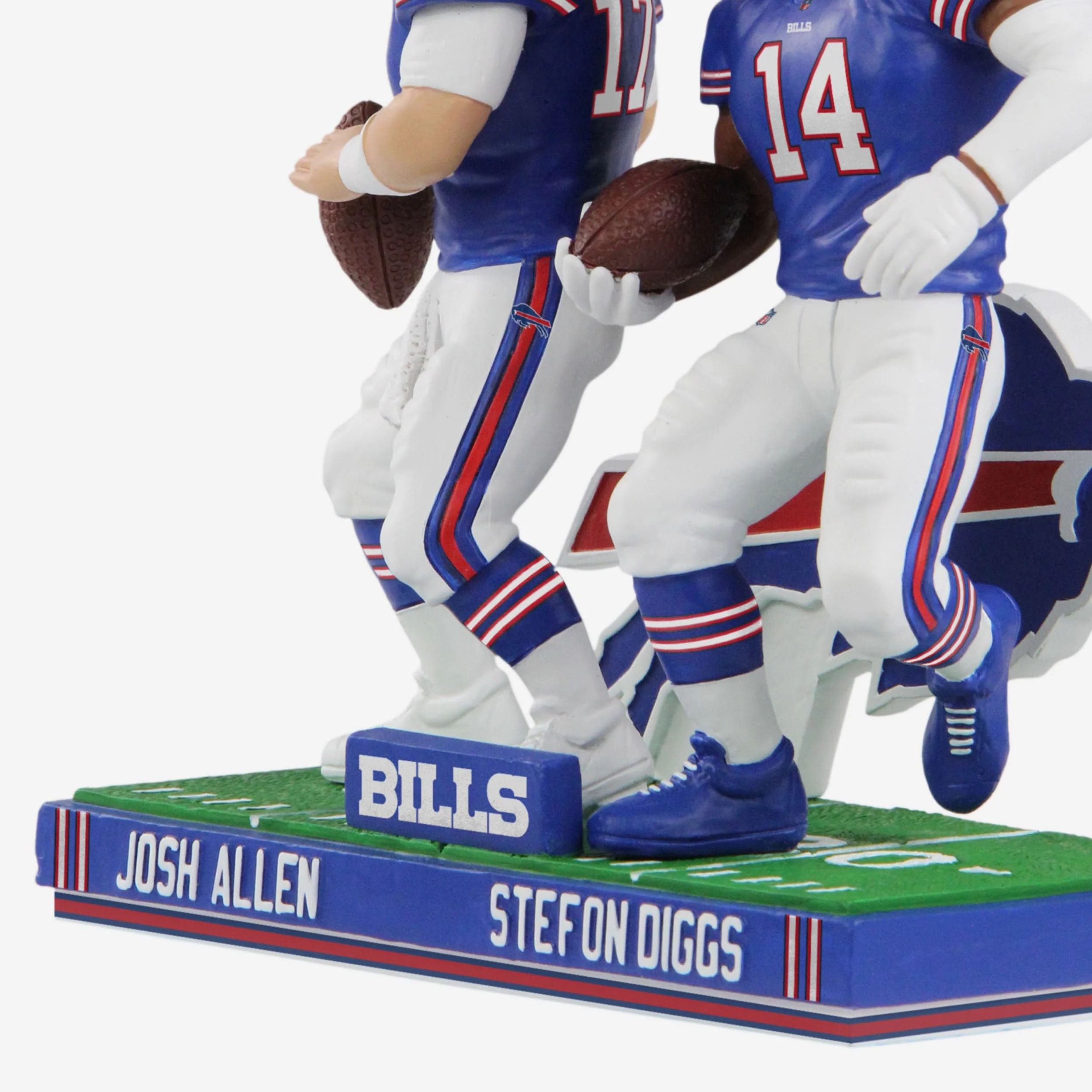 Josh Allen & Stefon Diggs Buffalo Bills Bobblemate Dual Bobblehead - Image 4