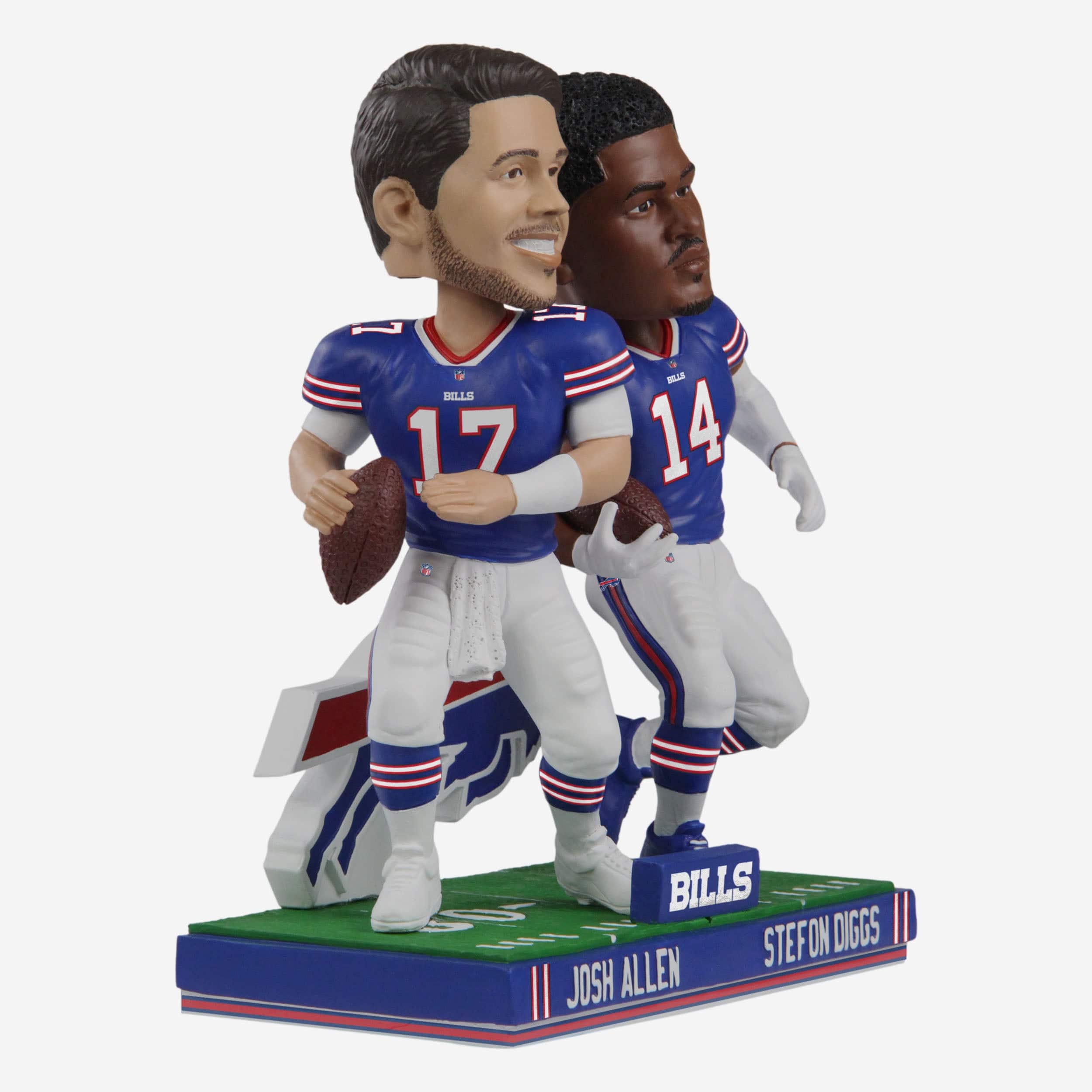 Josh Allen & Stefon Diggs Buffalo Bills Bobblemate Dual Bobblehead - Image 5