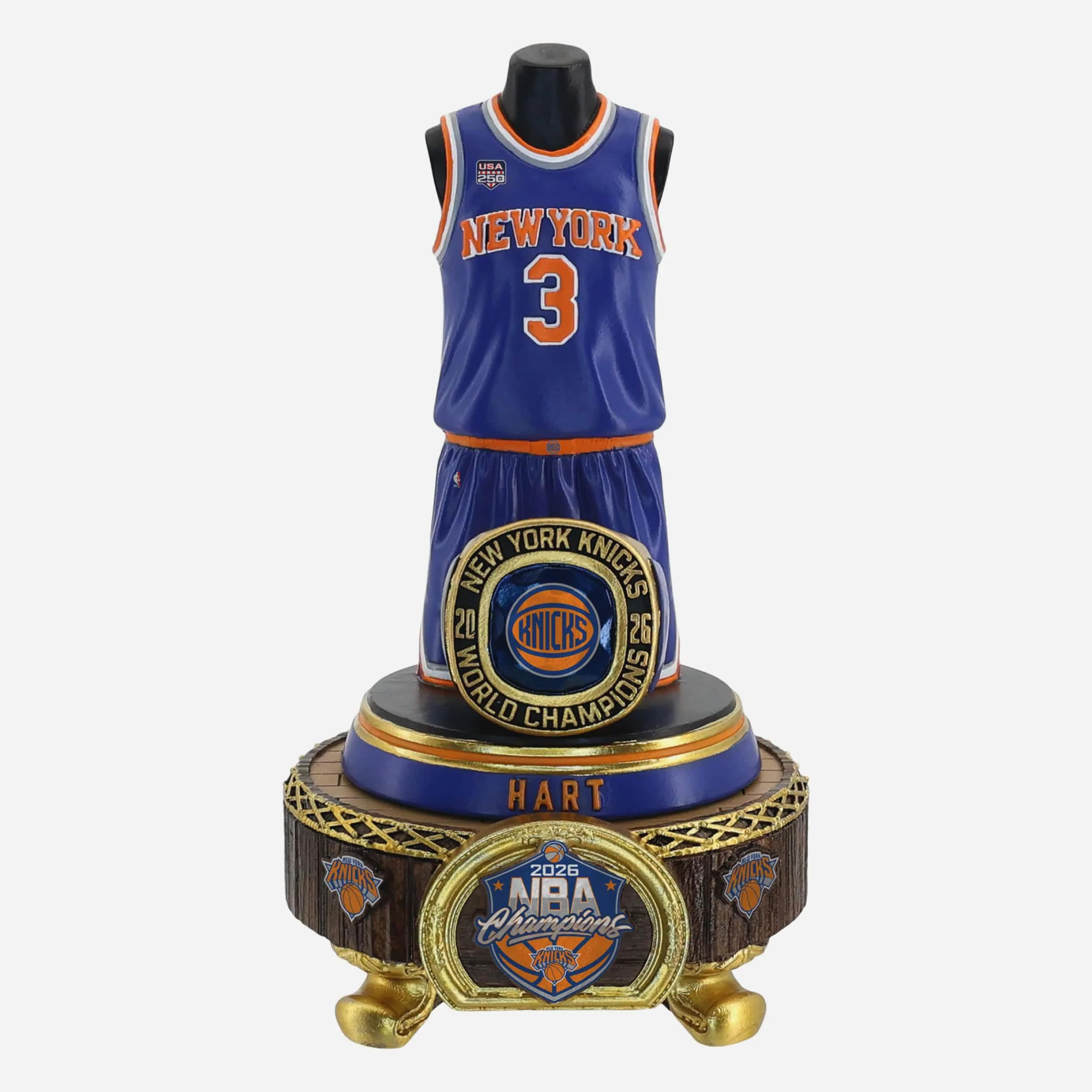 Josh Hart New York Knicks 2026 NBA Champions Jersey Bust