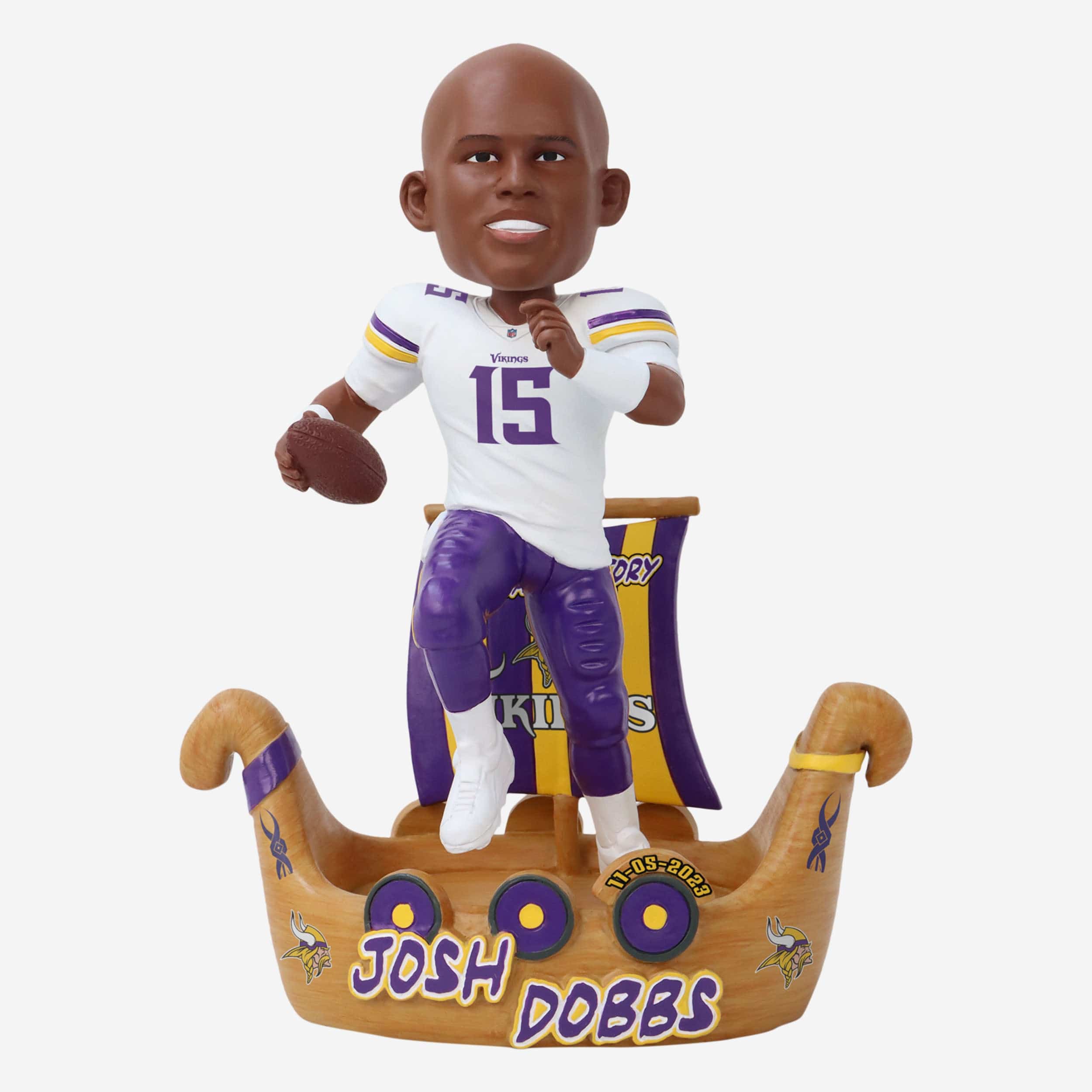 Joshua Dobbs Minnesota Vikings Gamebreaker Bobblehead