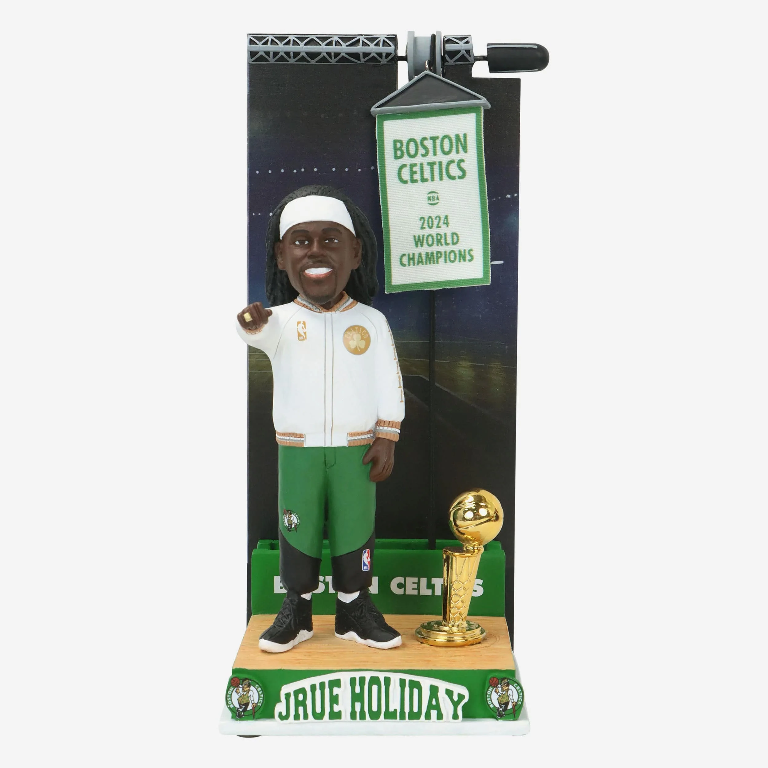Jrue Holiday Boston Celtics 2024 Banner Raising Bobblehead