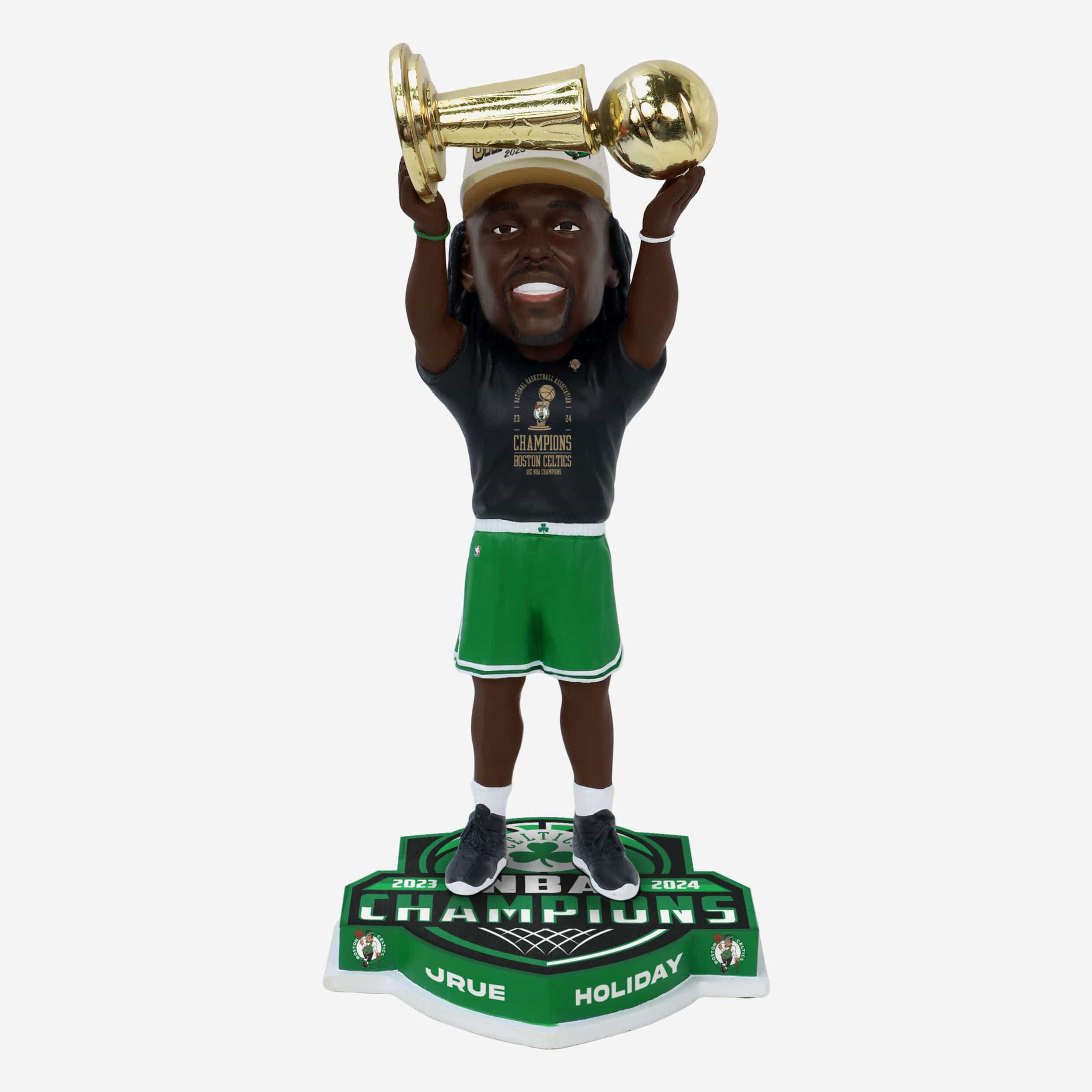Jrue Holiday Boston Celtics 2024 NBA Champions Trophy Hoist Bobblehead