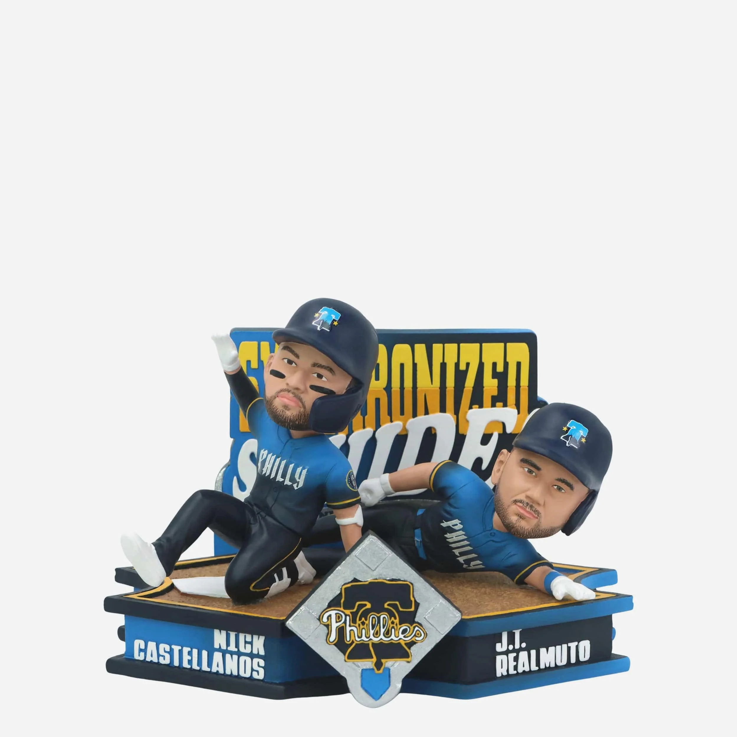 JT Realmuto and Nick Castellanos Philadelphia Phillies Same Time Score Mini Bobblehead