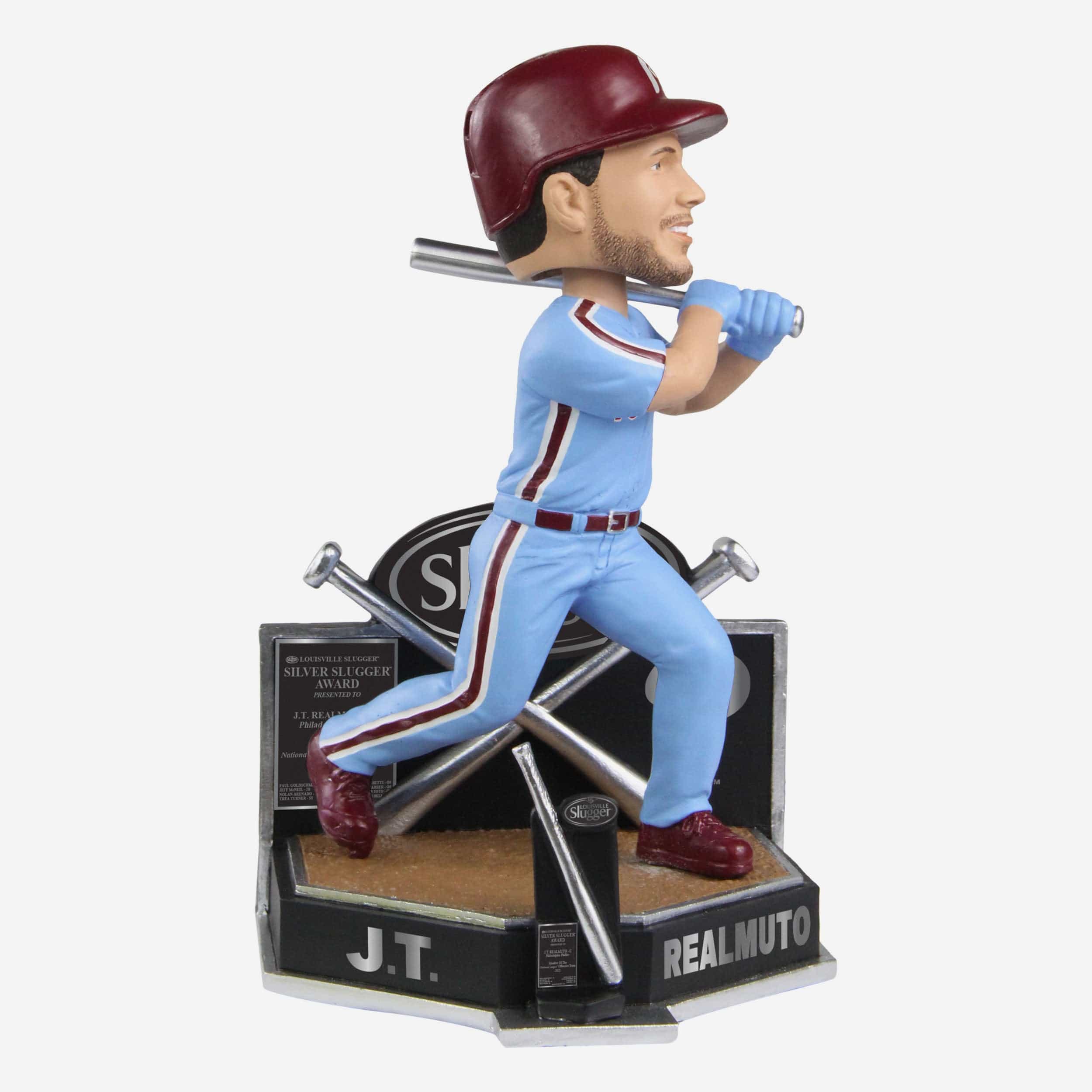 JT Realmuto Philadelphia Phillies 2022 Silver Slugger Bobblehead