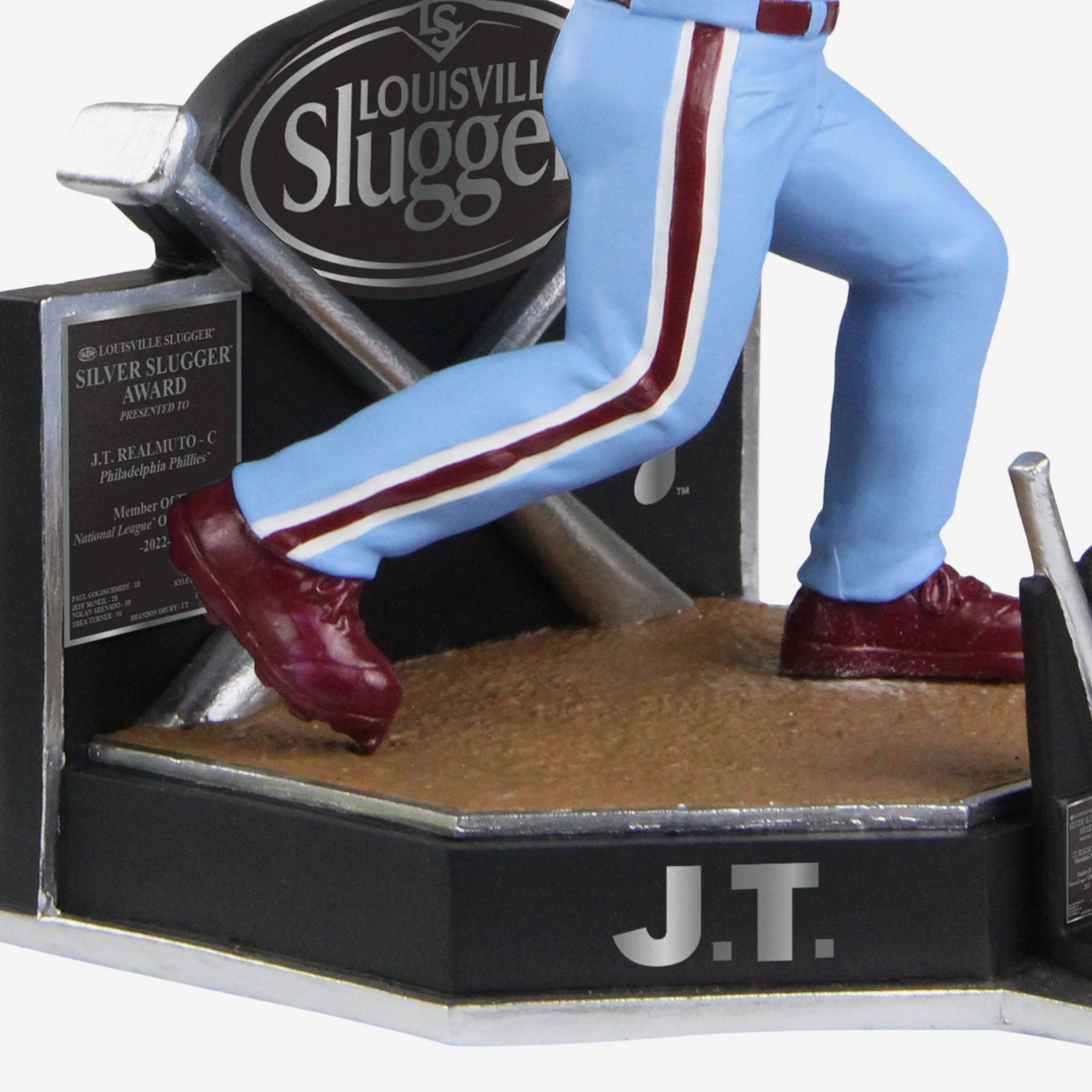 JT Realmuto Philadelphia Phillies 2022 Silver Slugger Bobblehead - Image 3