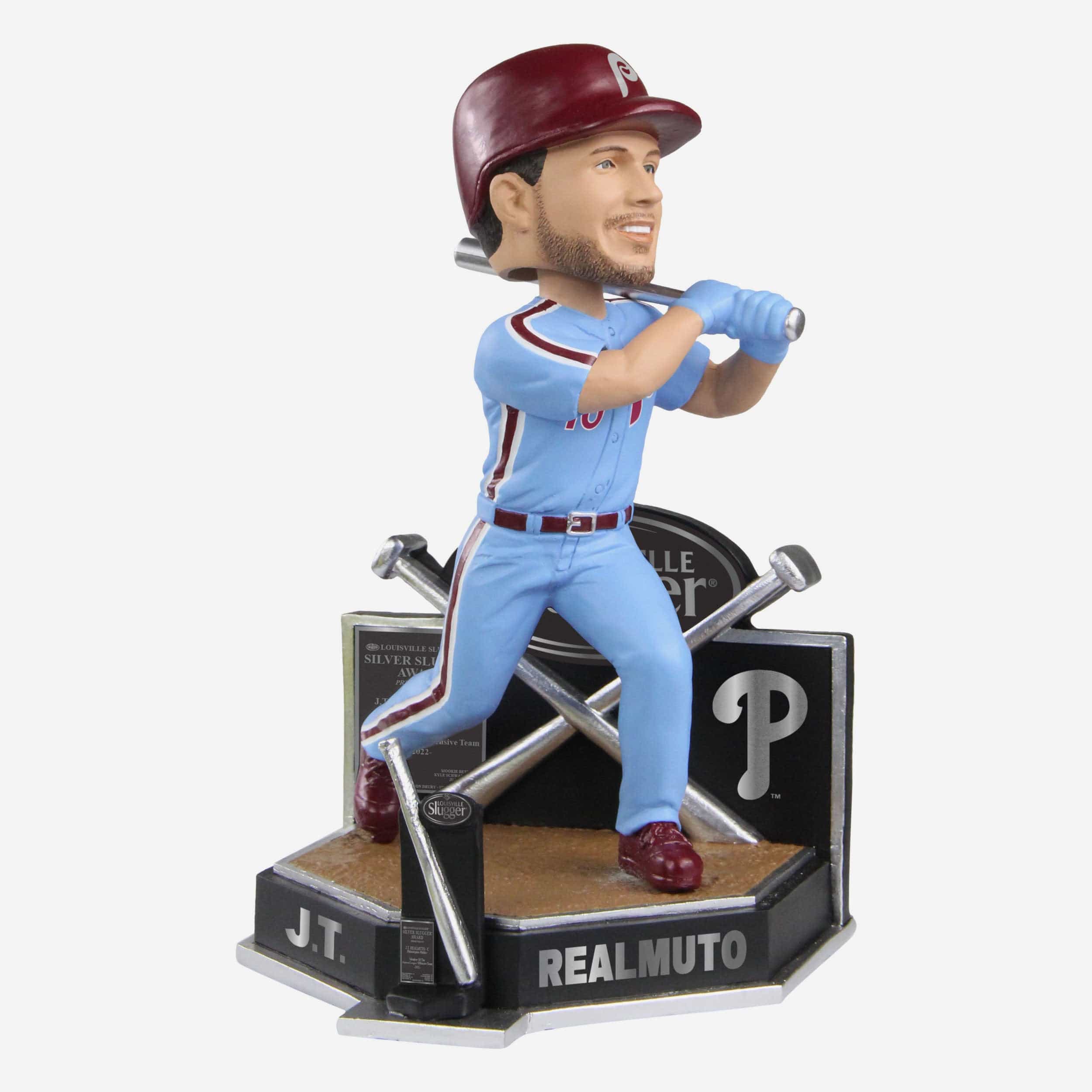 JT Realmuto Philadelphia Phillies 2022 Silver Slugger Bobblehead - Image 4