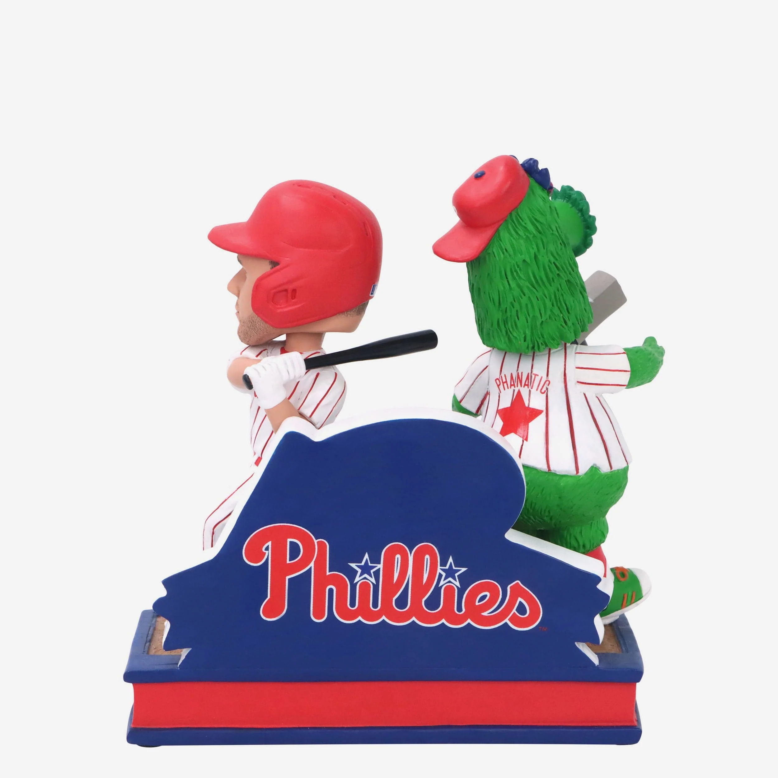 JT Realmuto & The Phillie Phanatic Philadelphia Phillies 14,000th Homerun in Franchise History Dual Bobblehead - Image 6