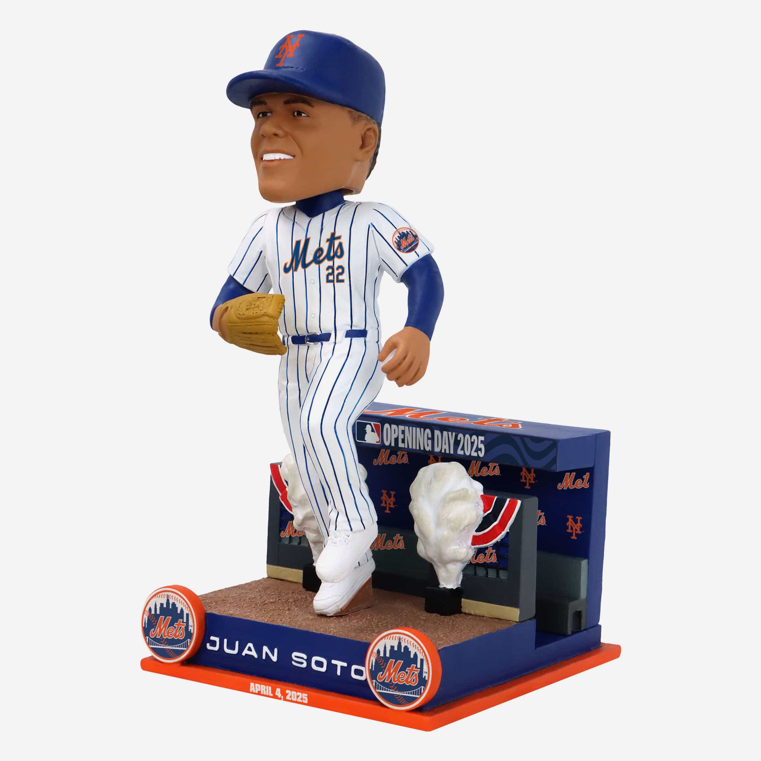 Juan Soto New York Mets 2025 Opening Day Dugout Entrance Bobblehead - Image 4