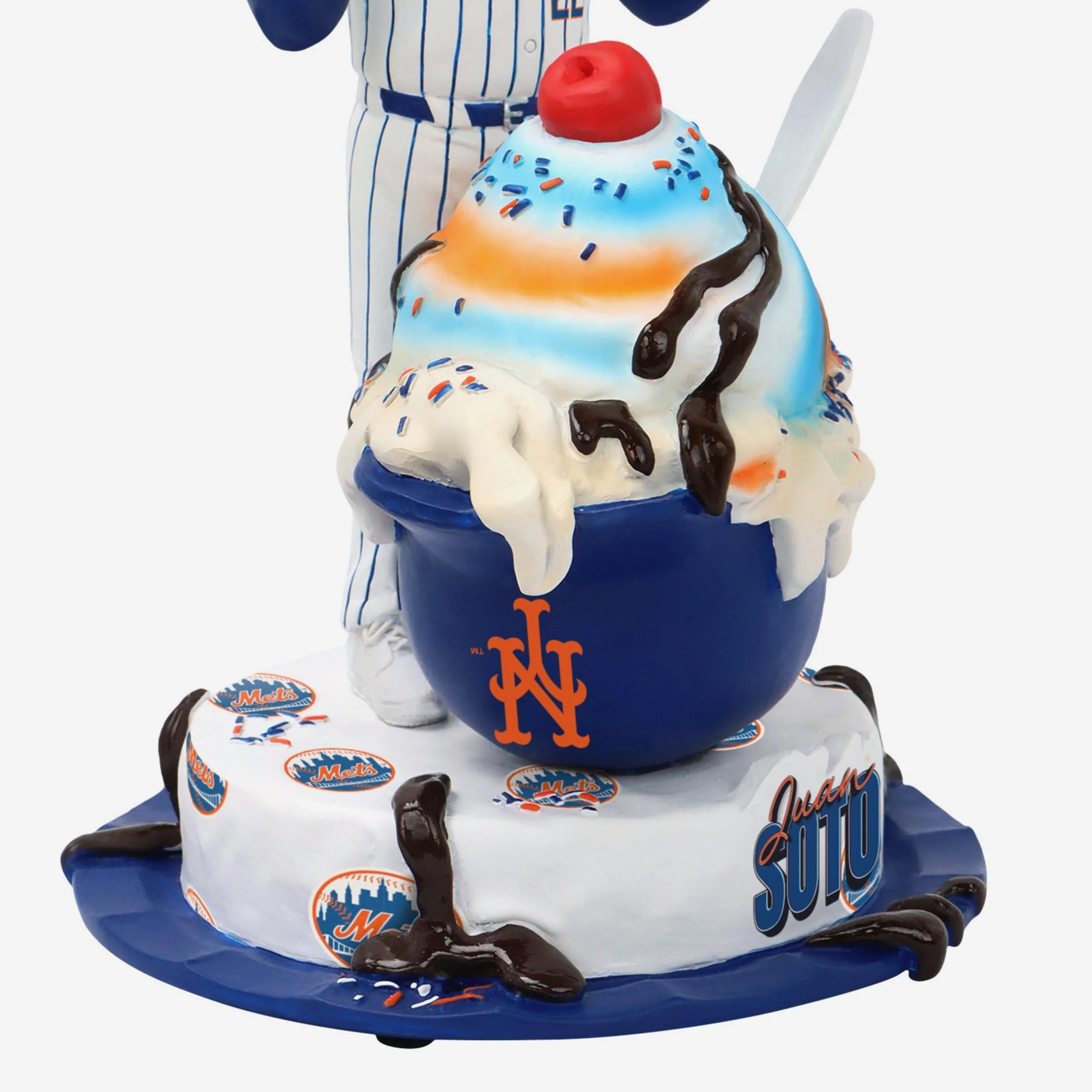Juan Soto New York Mets Ice Cream Helmet Bobblehead - Image 3