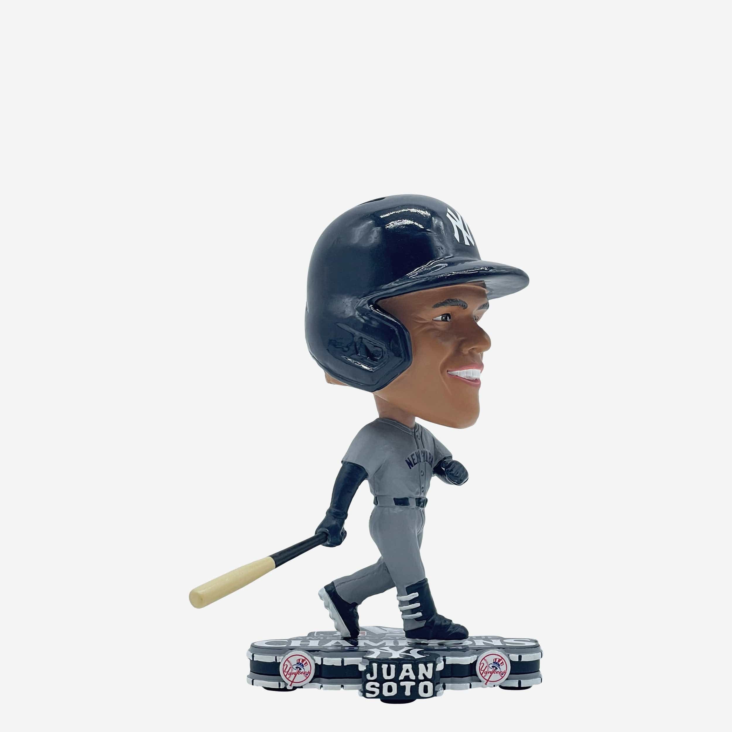 Juan Soto New York Yankees 2024 American League Champions Mini Bighead Bobblehead