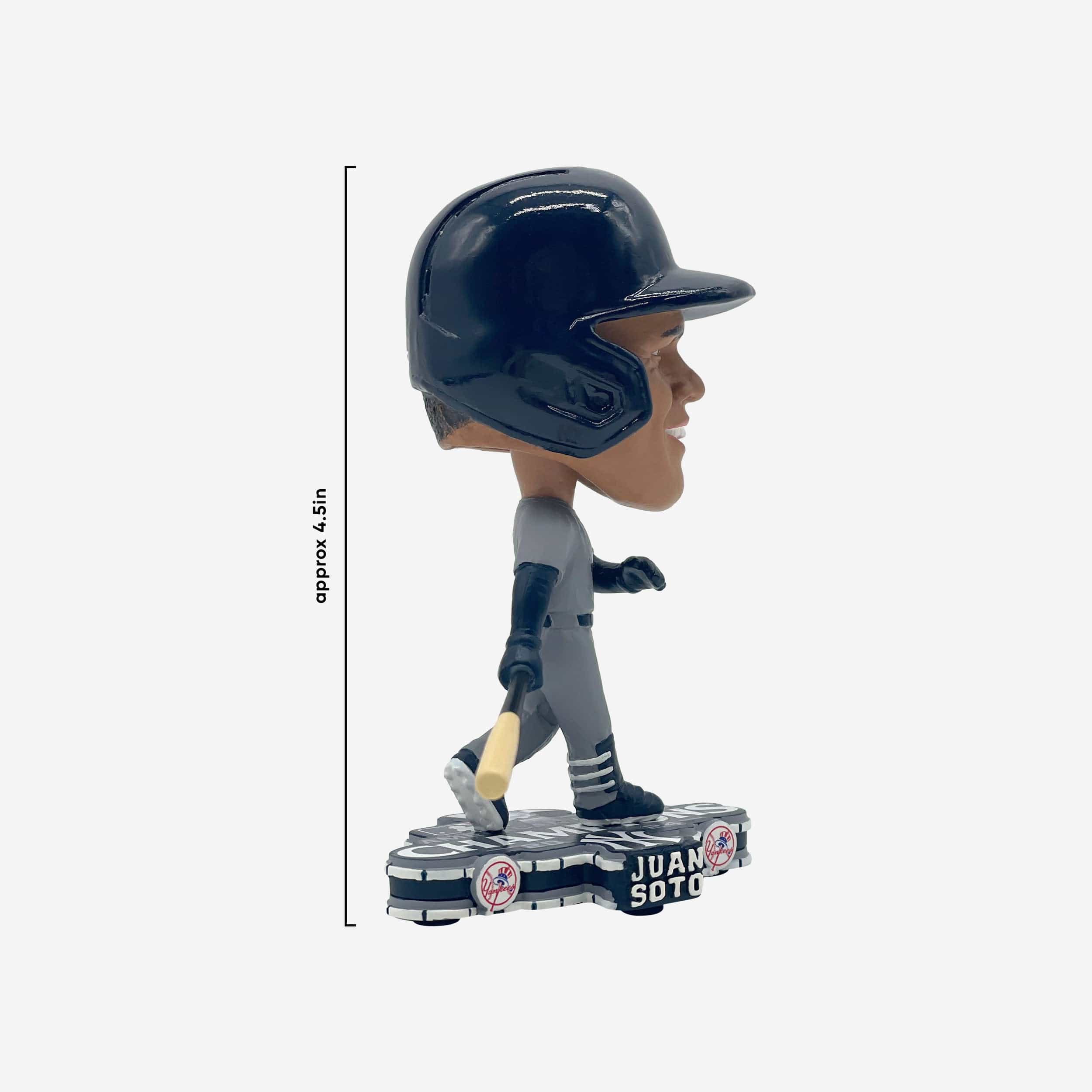 Juan Soto New York Yankees 2024 American League Champions Mini Bighead Bobblehead - Image 4