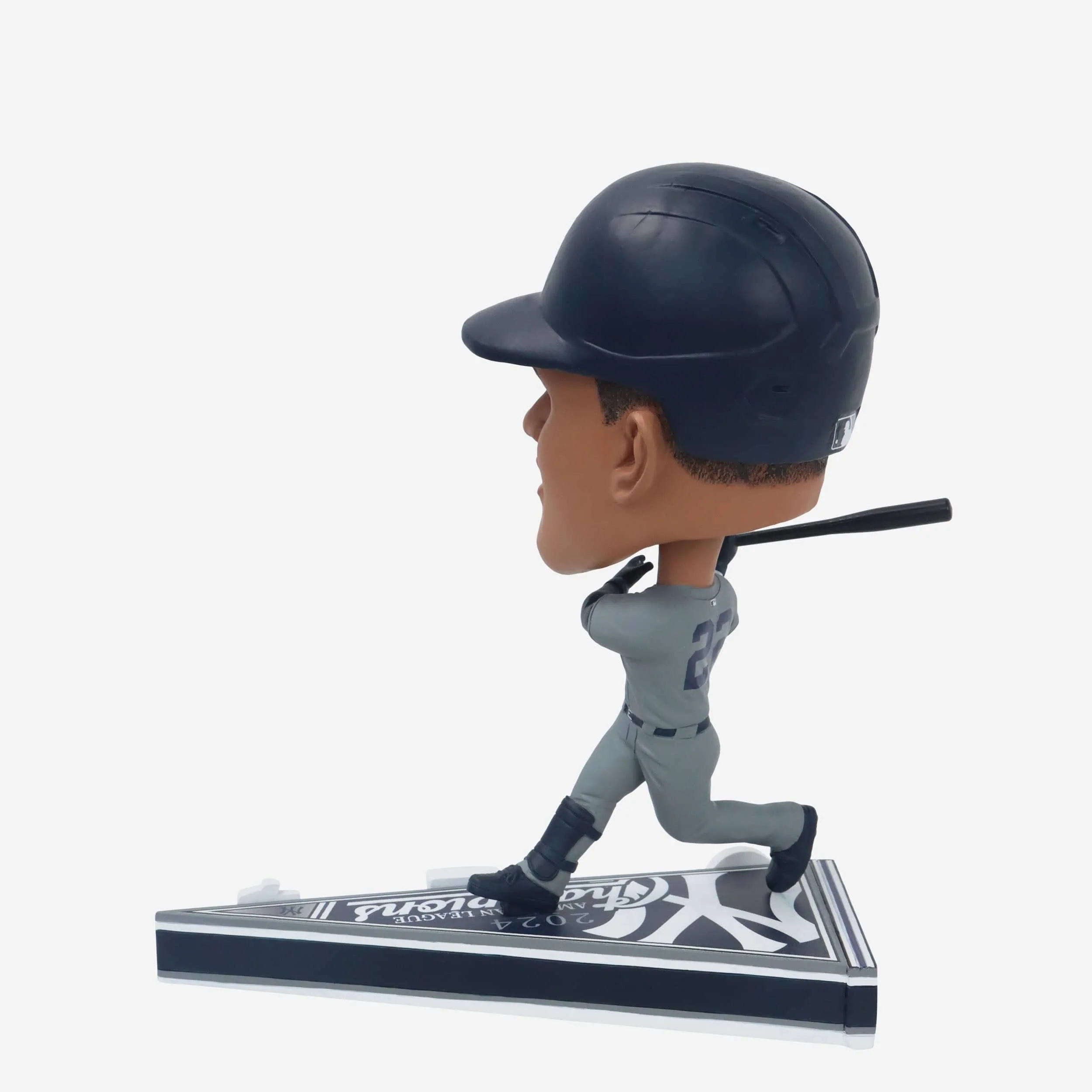 Juan Soto New York Yankees 2024 American League Champions Pennant Base Bighead Bobblehead - Image 5