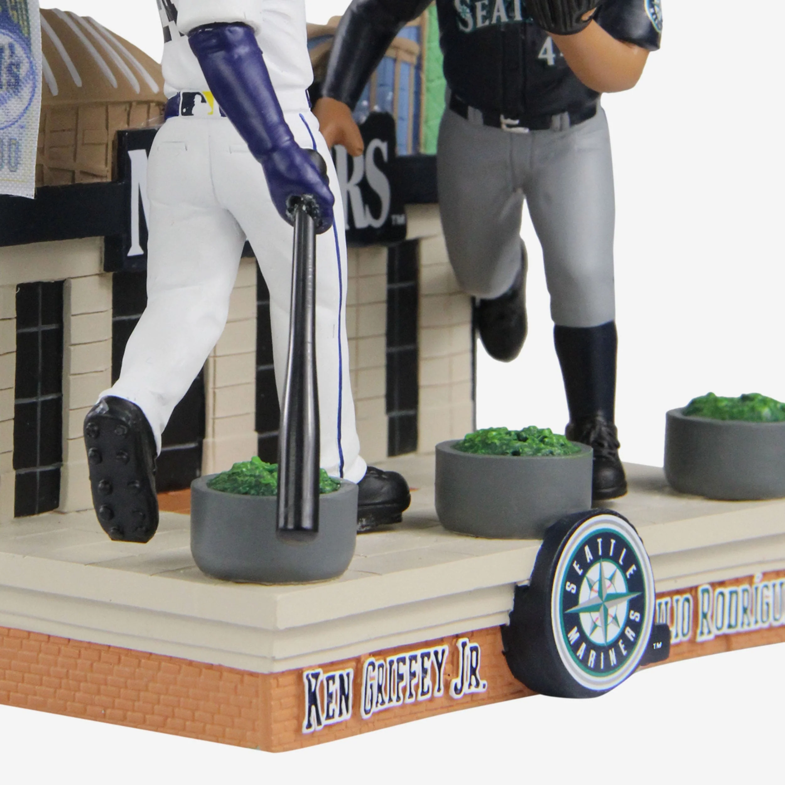 Julio Rodriguez & Ken Griffey Jr Seattle Mariners Then and Now Bobblehead - Image 4