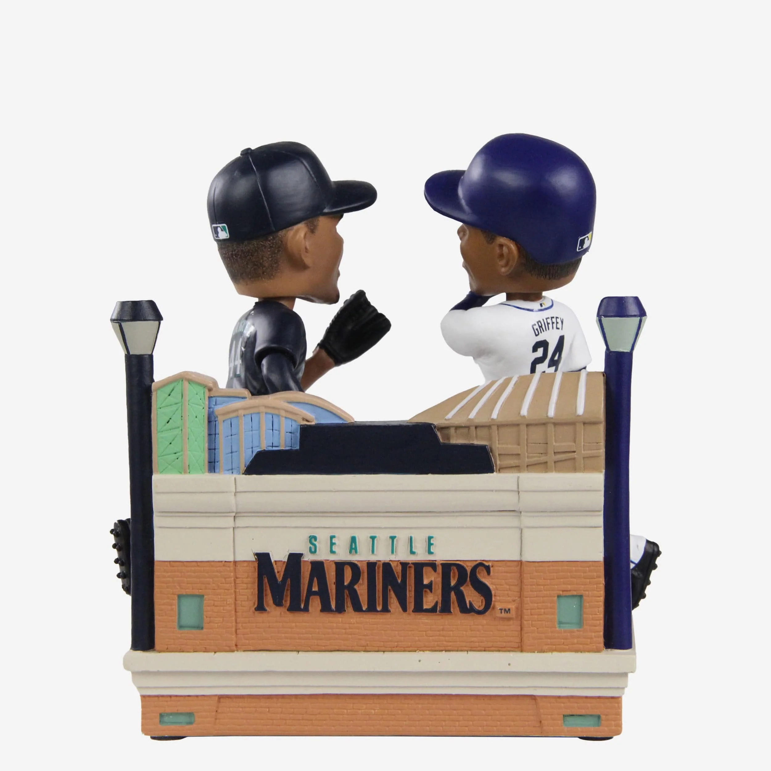Julio Rodriguez & Ken Griffey Jr Seattle Mariners Then and Now Bobblehead - Image 6