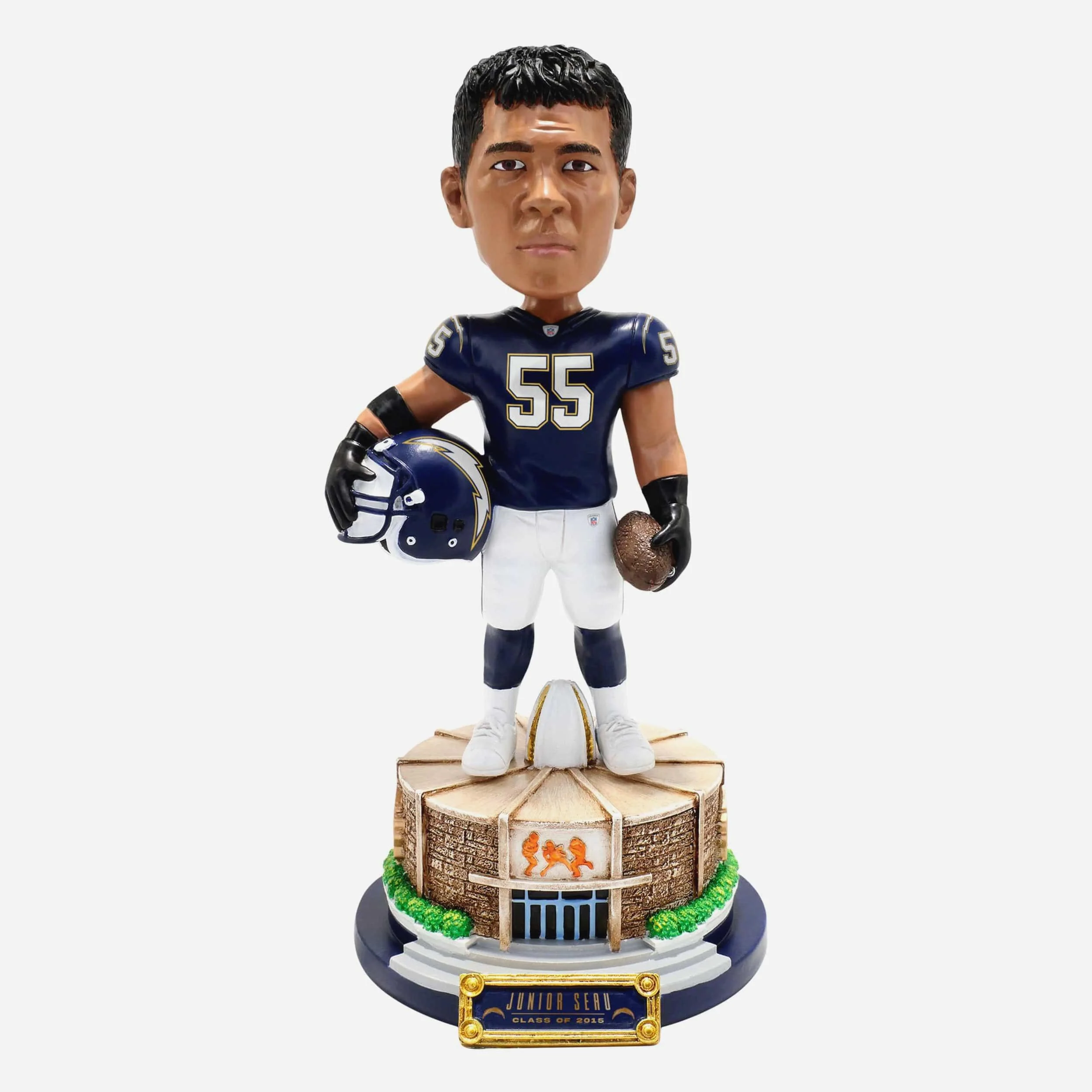 Junior Seau San Diego Chargers Pro Football Hall of Fame Bobblehead