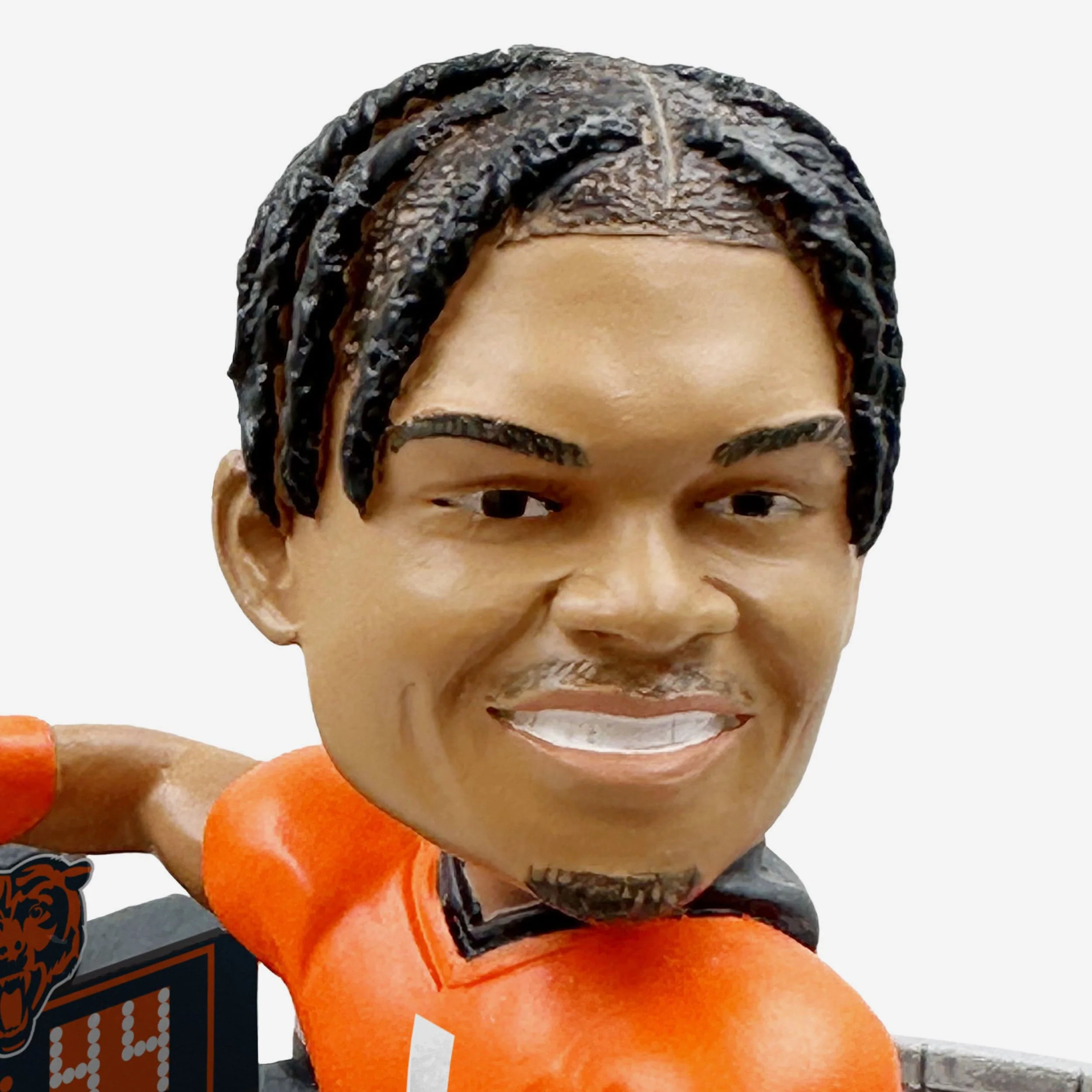 Justin Fields Chicago Bears 2023 Training Camp Mini Bobblehead Scene - Image 2