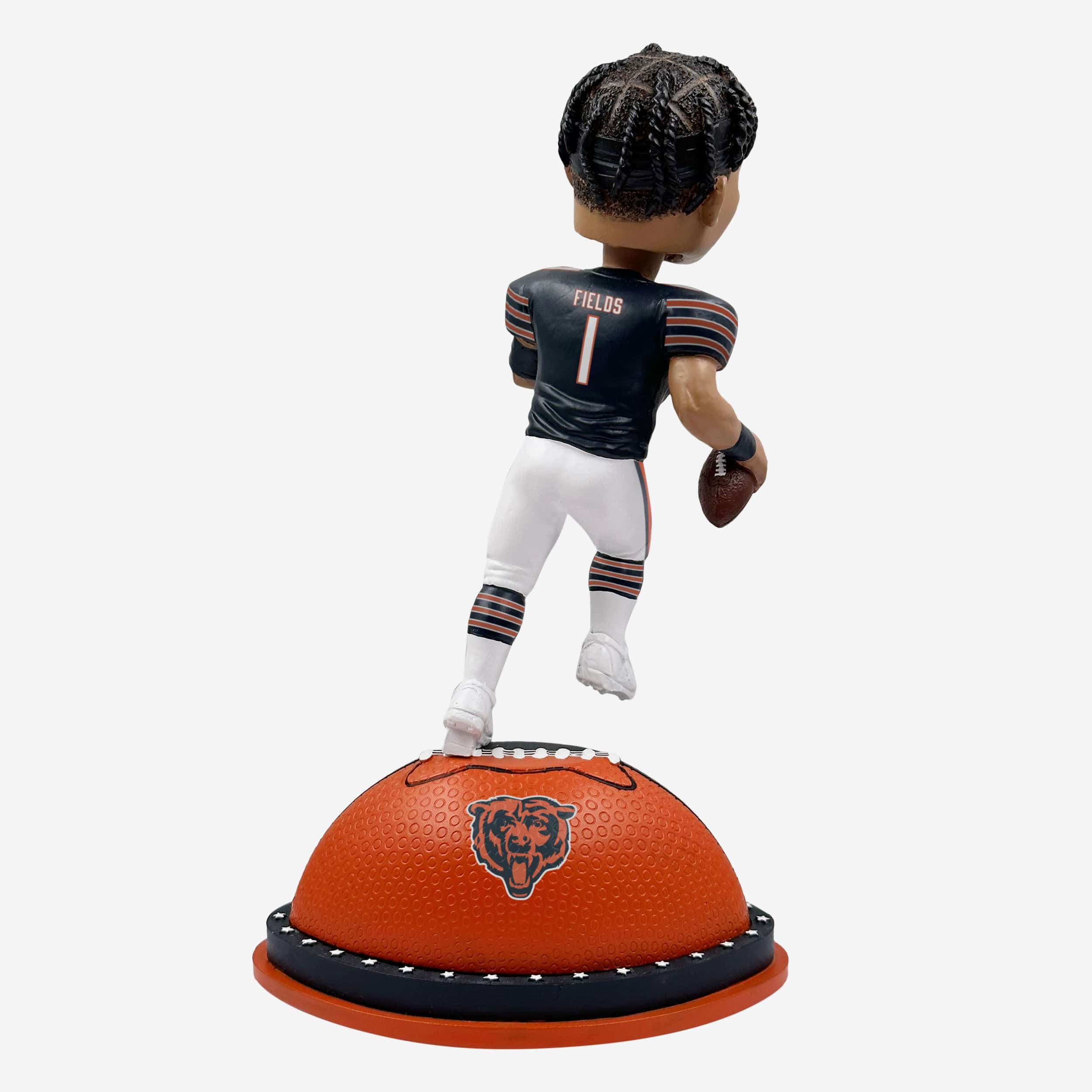 Justin Fields Chicago Bears Magnetic Stadium Base Bobblehead - Image 5