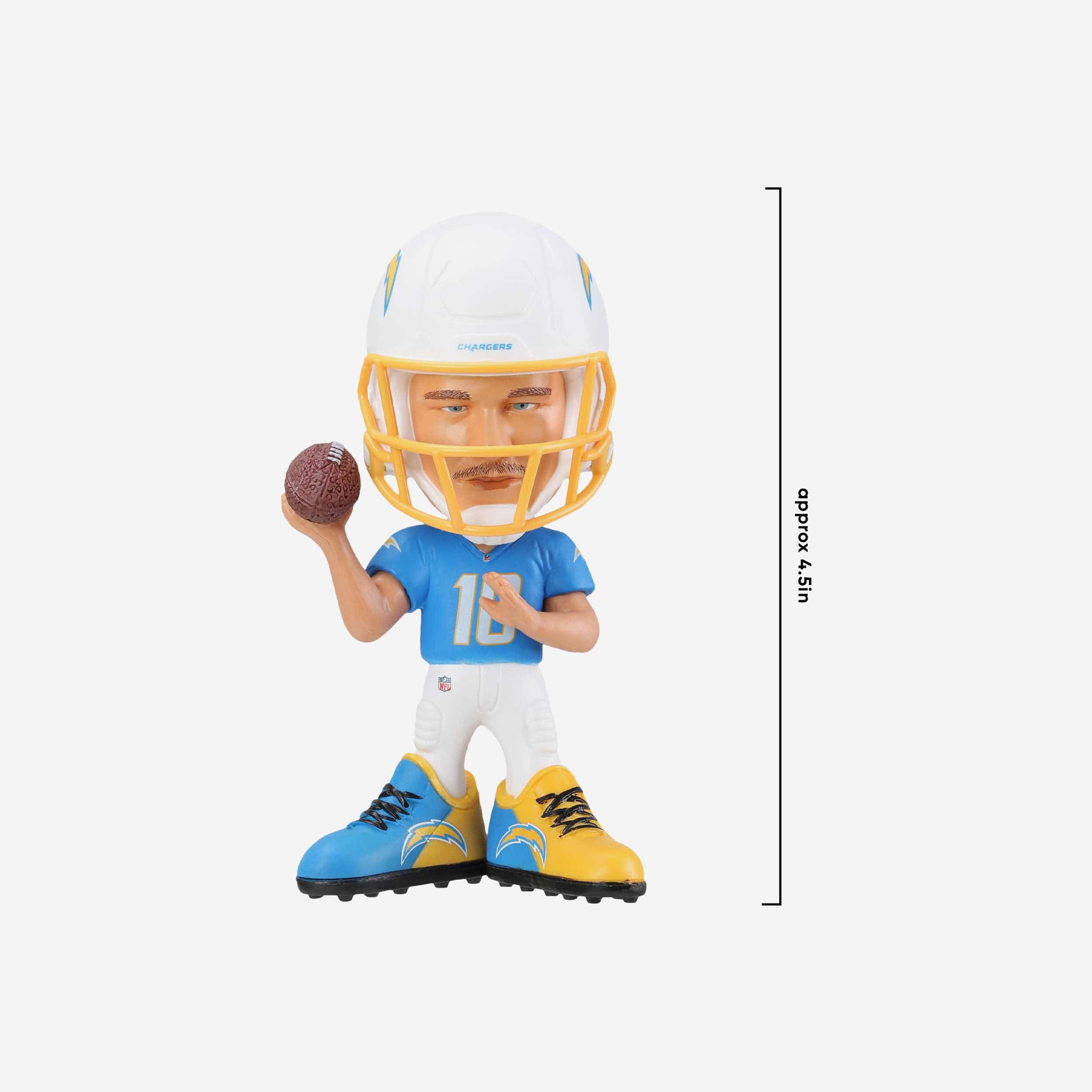 Justin Herbert Los Angeles Chargers Vinyl Showstomperz Bobblehead - Image 3