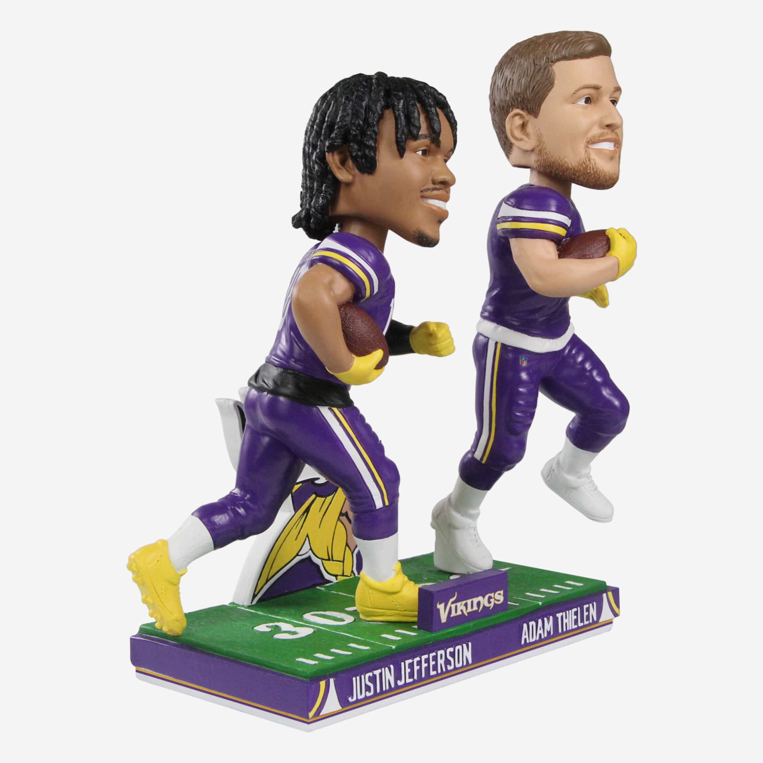Justin Jefferson & Adam Thielen Minnesota Vikings Bobblemate Dual Bobblehead - Image 5