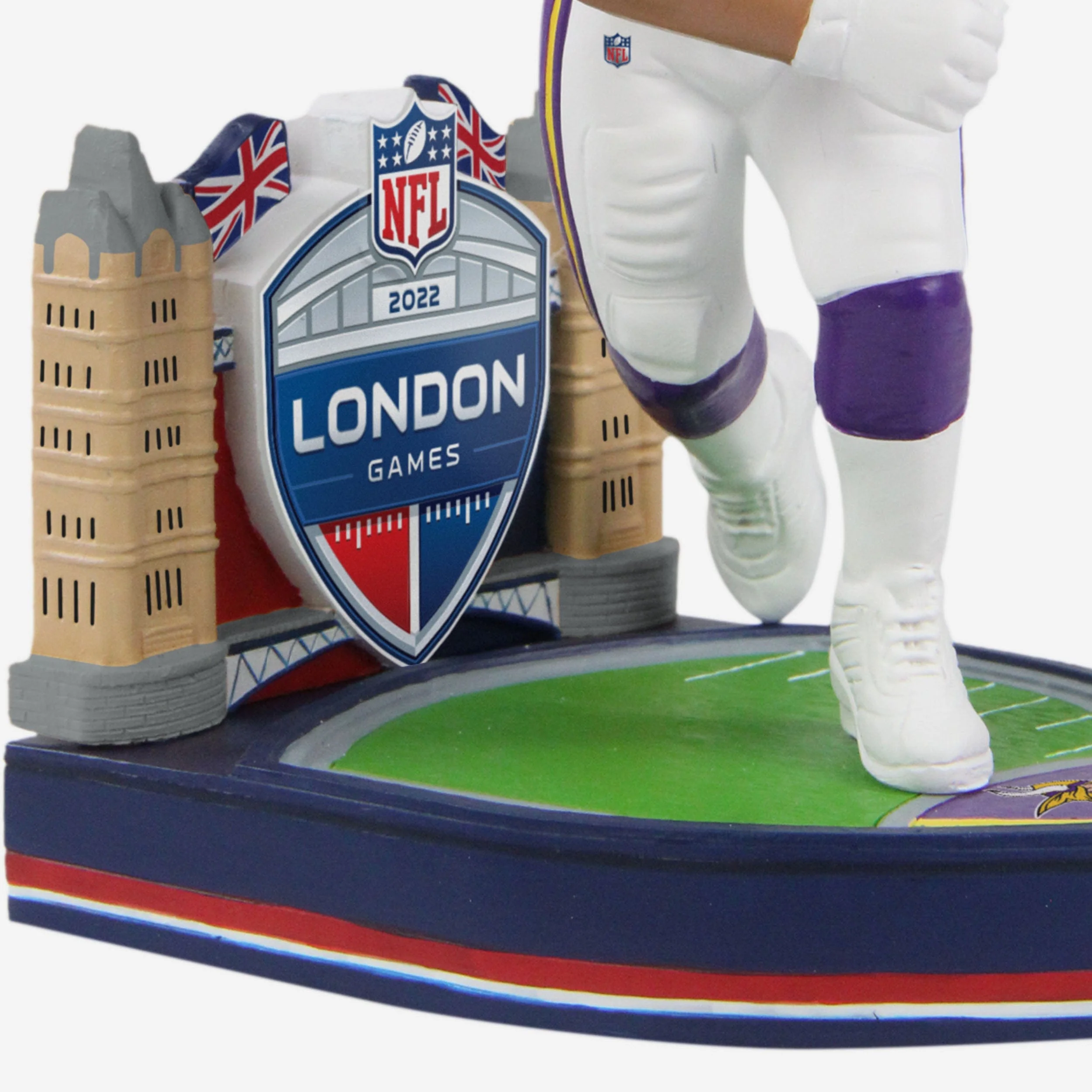 Justin Jefferson Minnesota Vikings 2022 International Game Bobblehead - Image 3