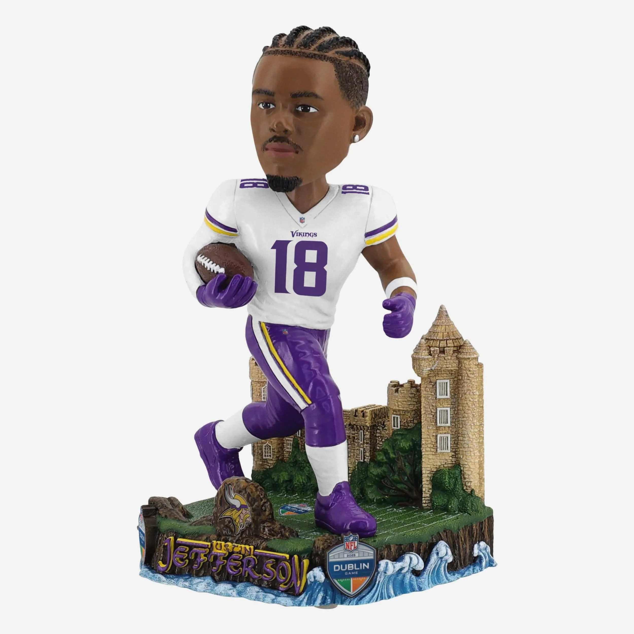 Justin Jefferson Minnesota Vikings 2025 International Game Bobblehead - Image 5