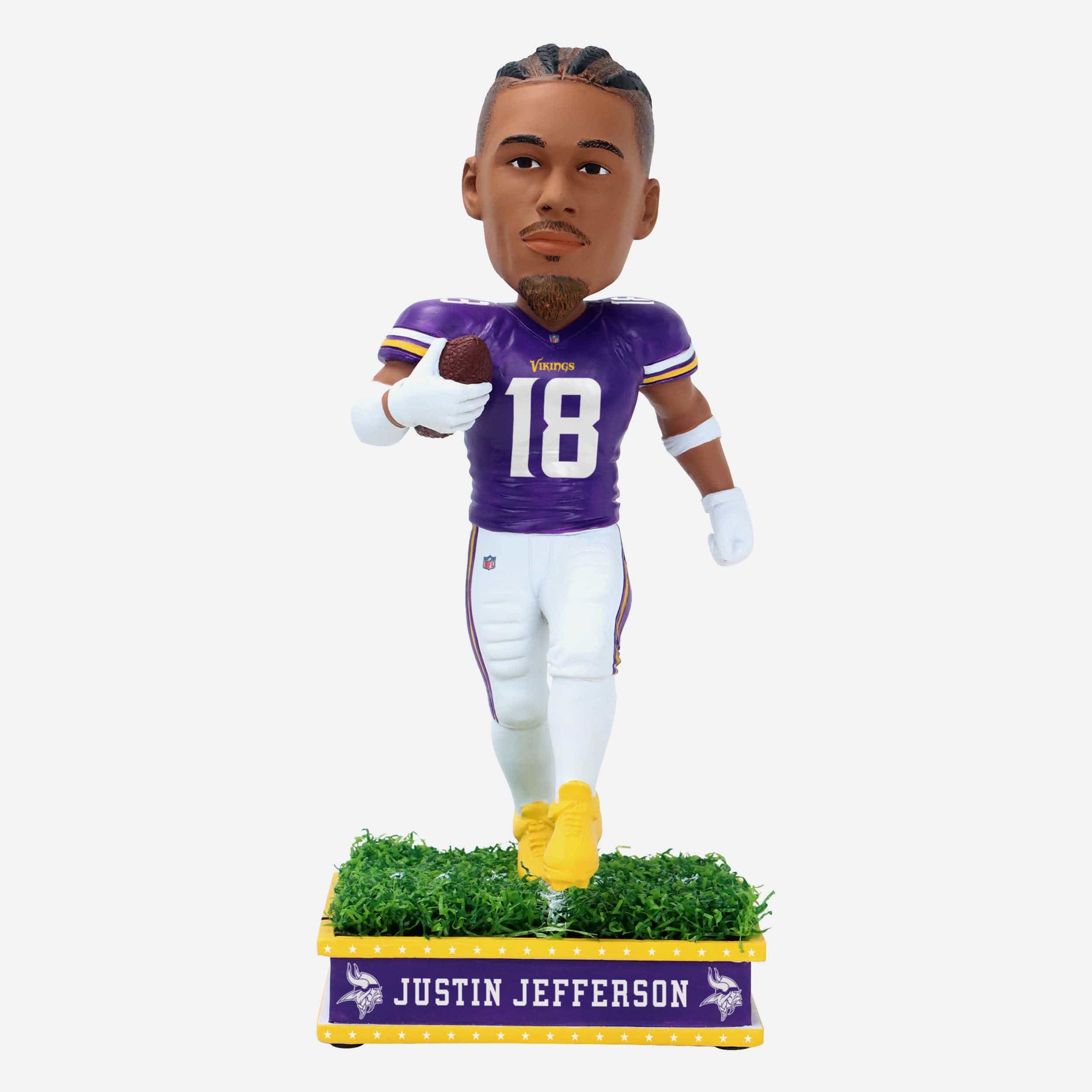 Justin Jefferson Minnesota Vikings Field Star Bobblehead