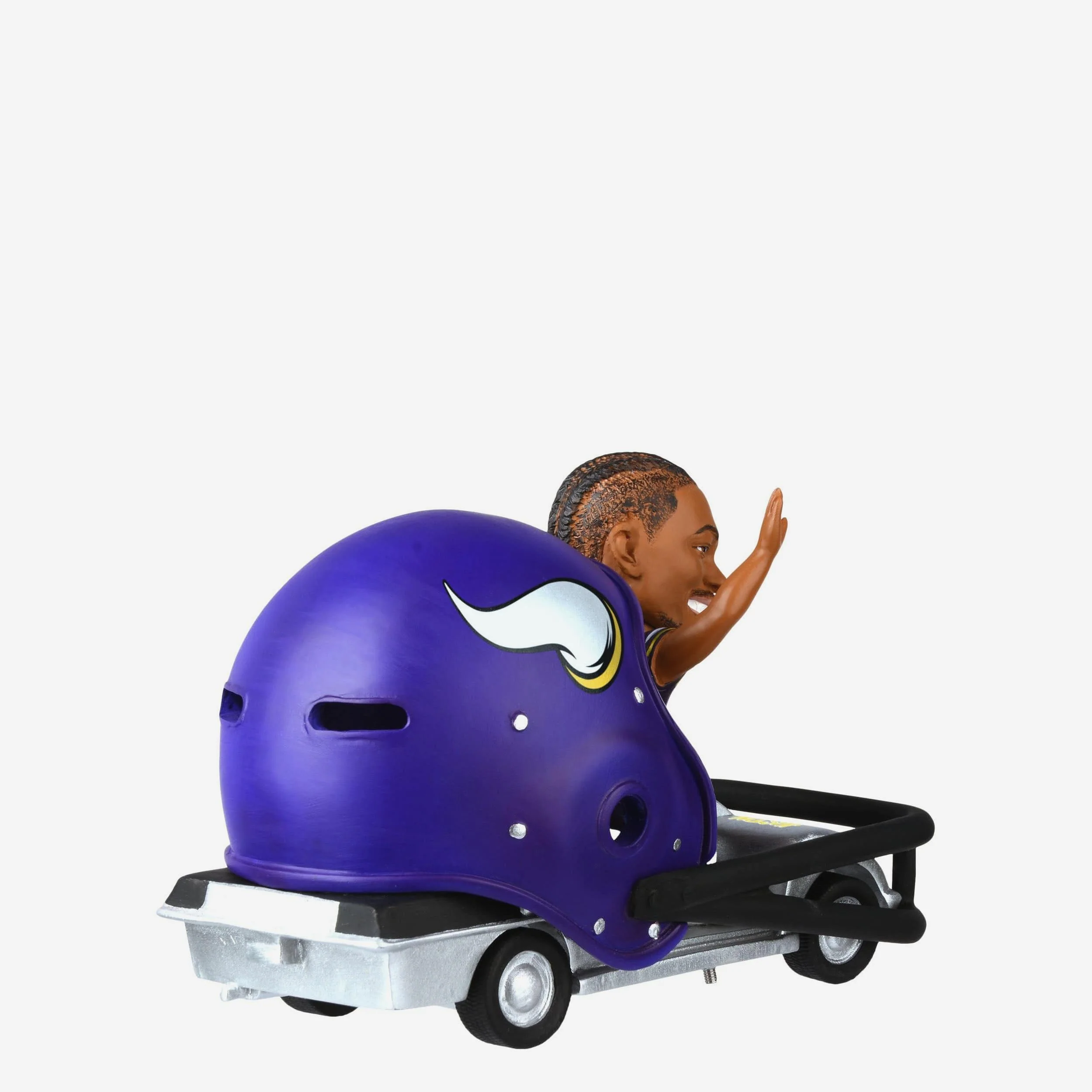 Justin Jefferson Minnesota Vikings Helmet Cart Bobblehead - Image 6