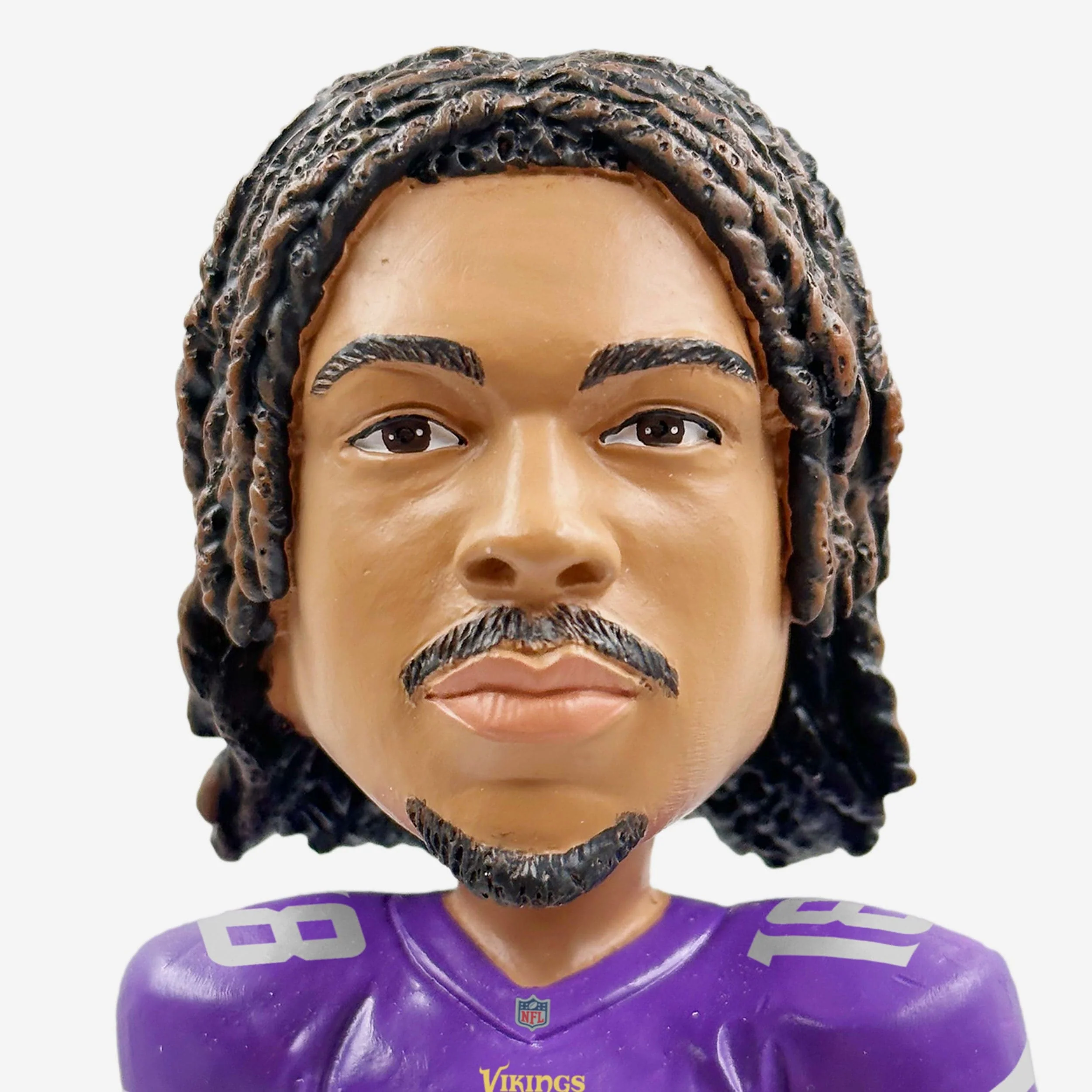 Justin Jefferson Minnesota Vikings Magnetic Stadium Base Bobblehead - Image 3