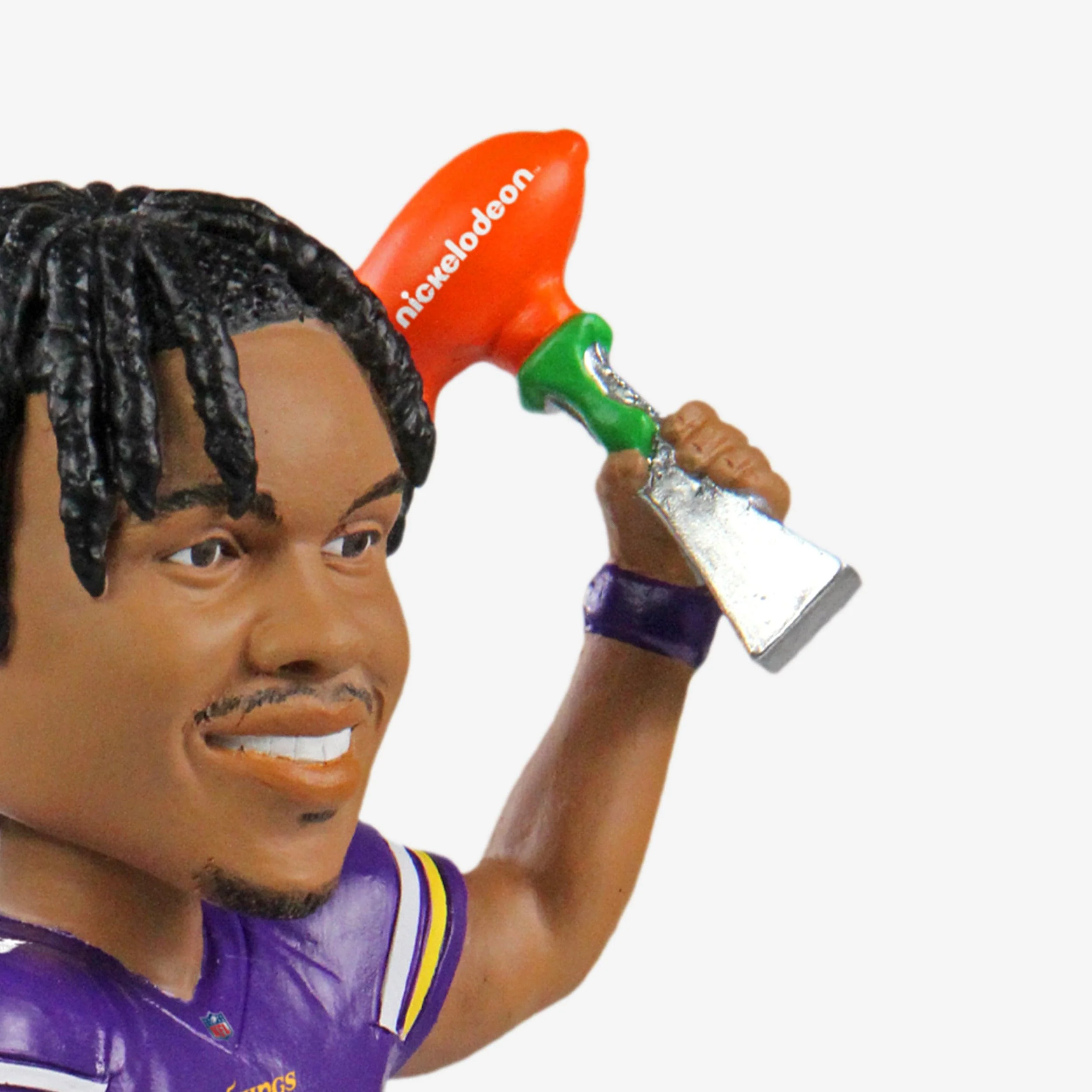 Justin Jefferson Minnesota Vikings Nickelodeon NVP Bobblehead - Image 3