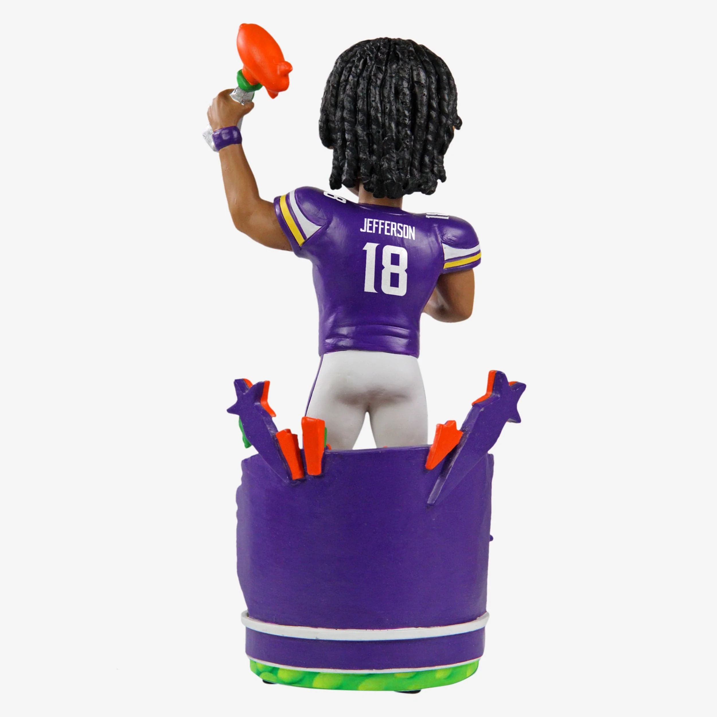 Justin Jefferson Minnesota Vikings Nickelodeon NVP Bobblehead - Image 6