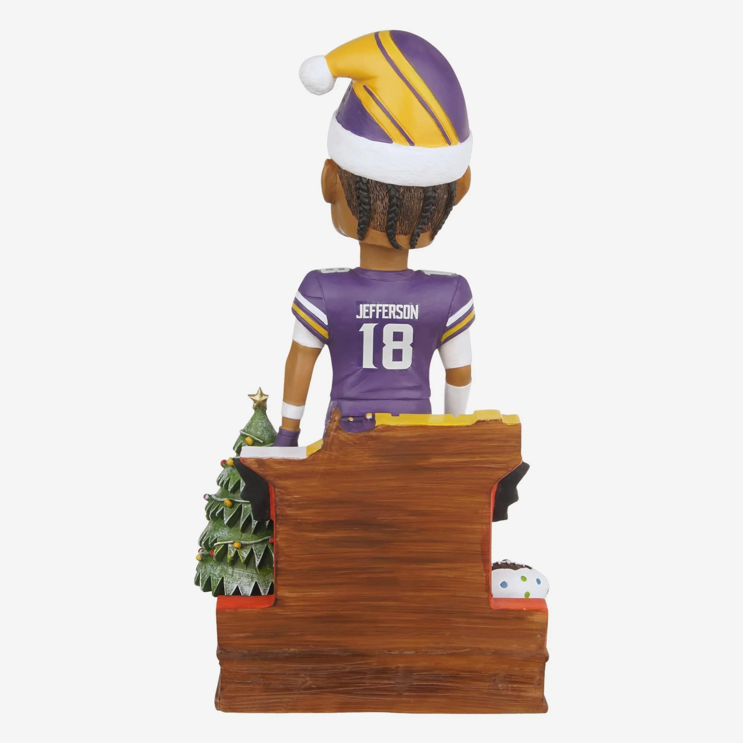 Justin Jefferson Minnesota Vikings Snow Globe Bobblehead - Image 5