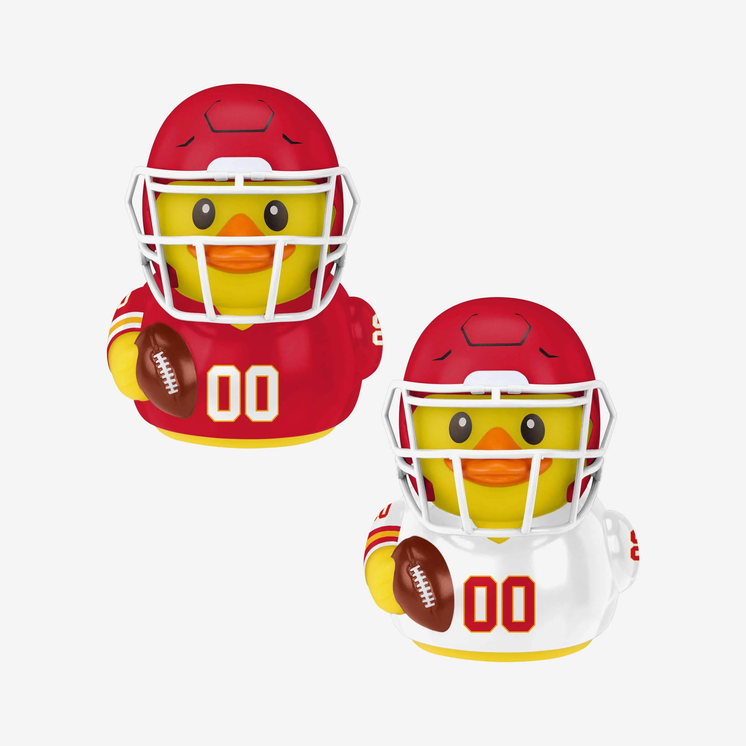 Kansas City Chiefs 2 Pack Vinyl Ducks