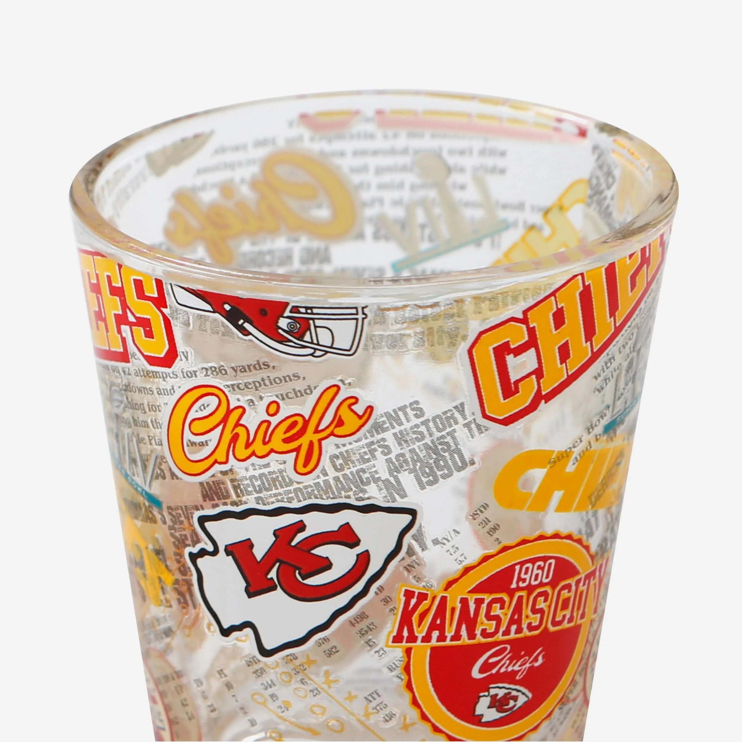 Kansas City Chiefs 3 Pack Shot Glass - Image 4