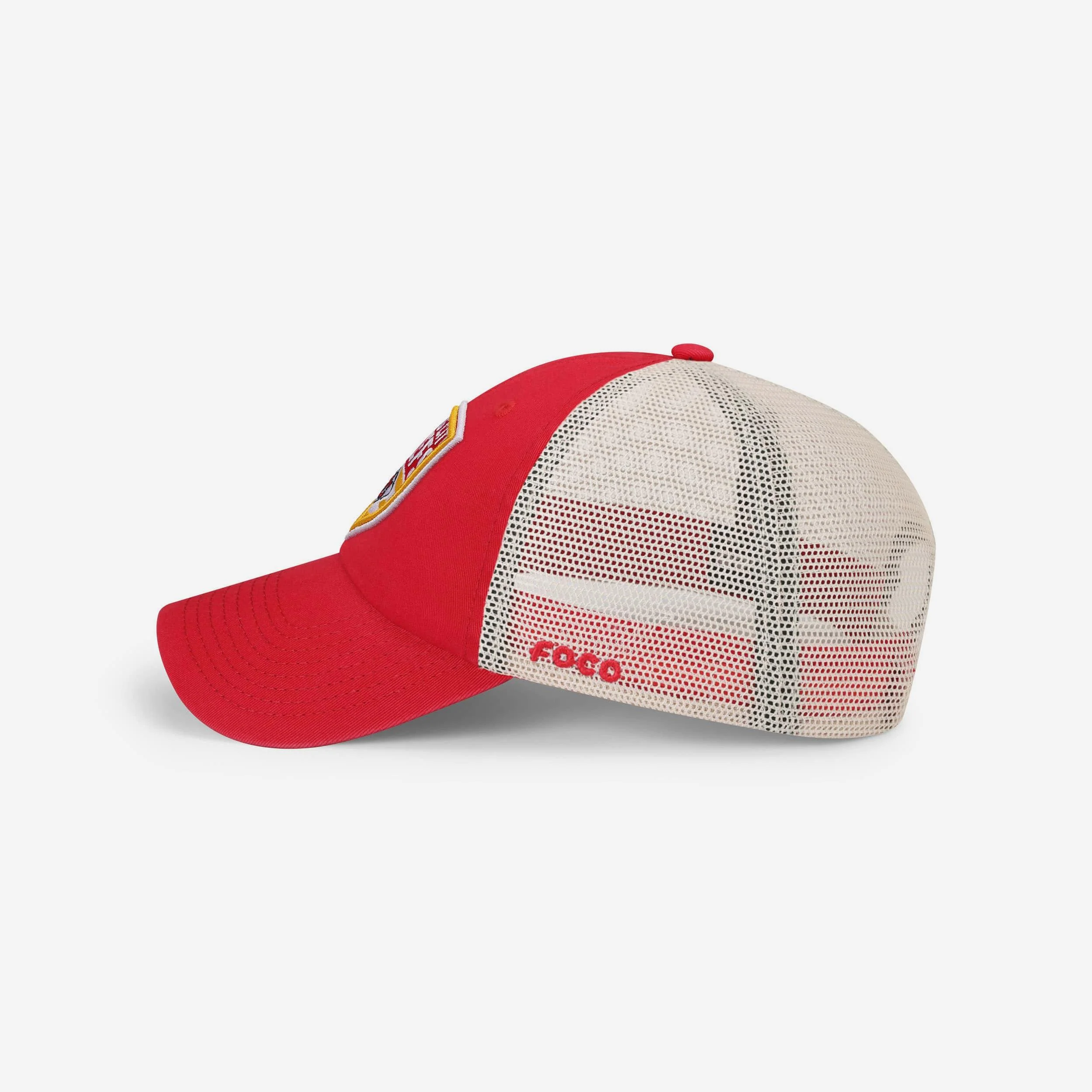 Kansas City Chiefs Americana Patch Casual Trucker Cap - Image 2