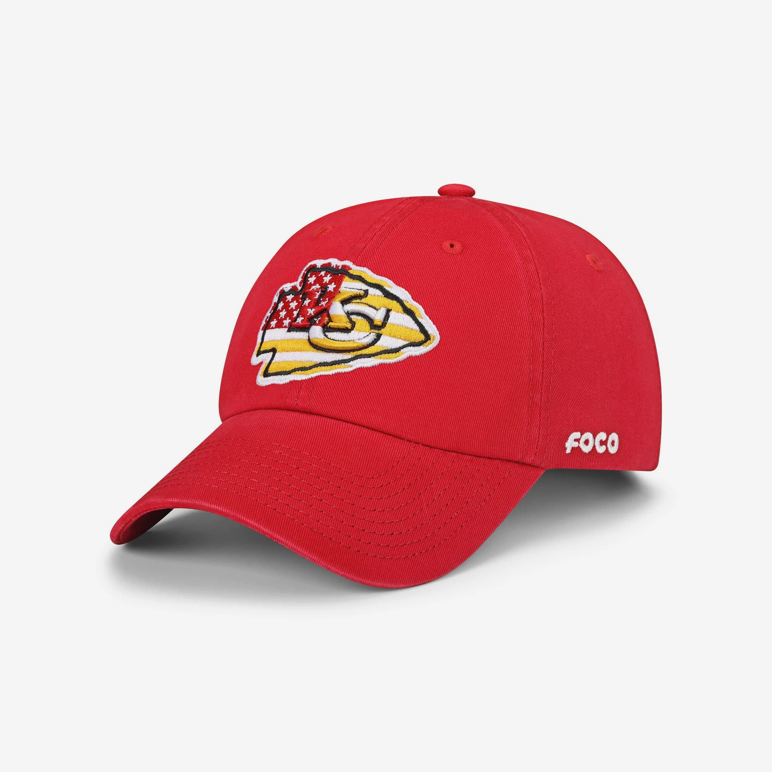 Kansas City Chiefs Americana Primary Logo Casual Cap