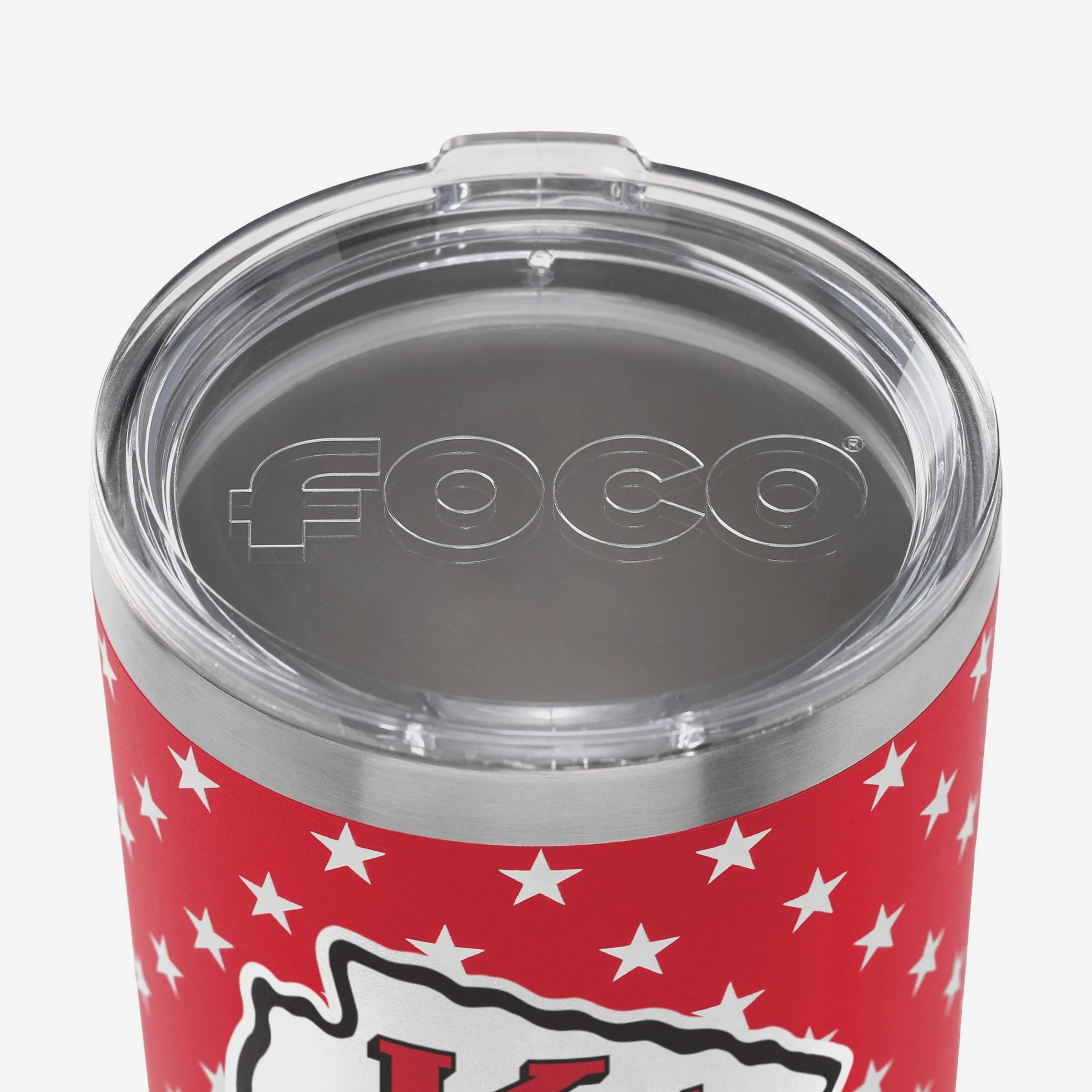 Kansas City Chiefs Americana Team Logo 30 oz Tumbler - Image 5
