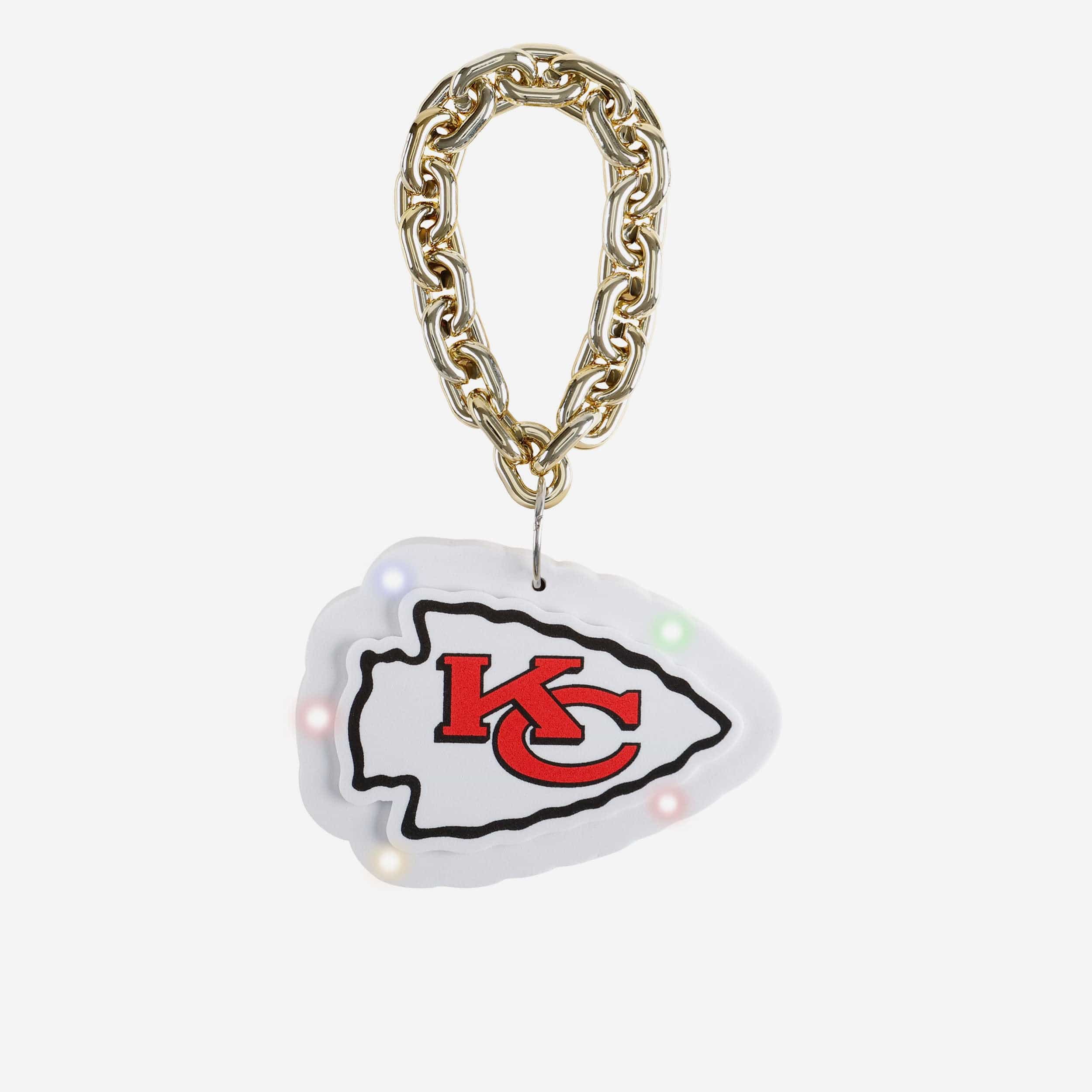 Kansas City Chiefs Big Logo Light Up Chain Ornament