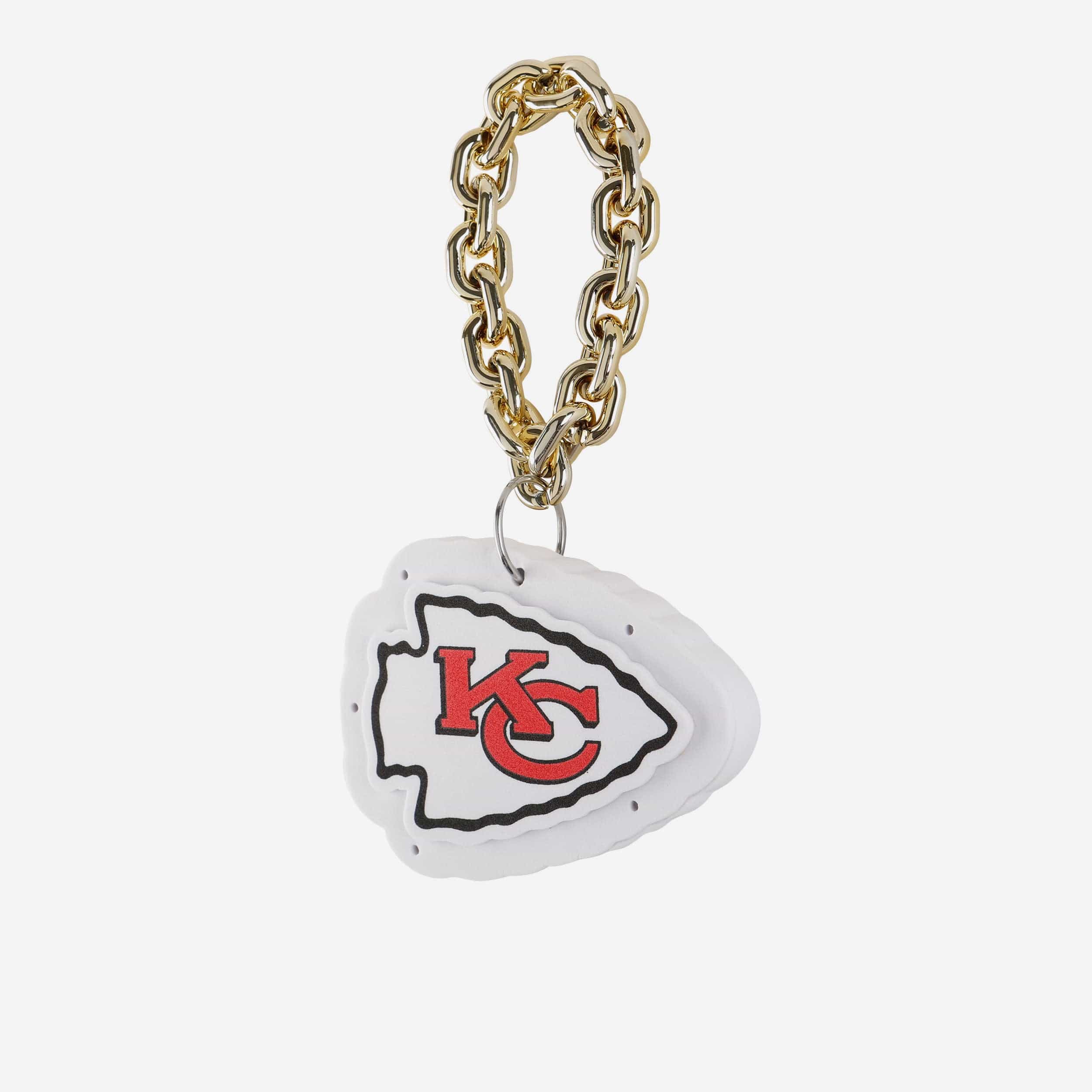Kansas City Chiefs Big Logo Light Up Chain Ornament - Image 2
